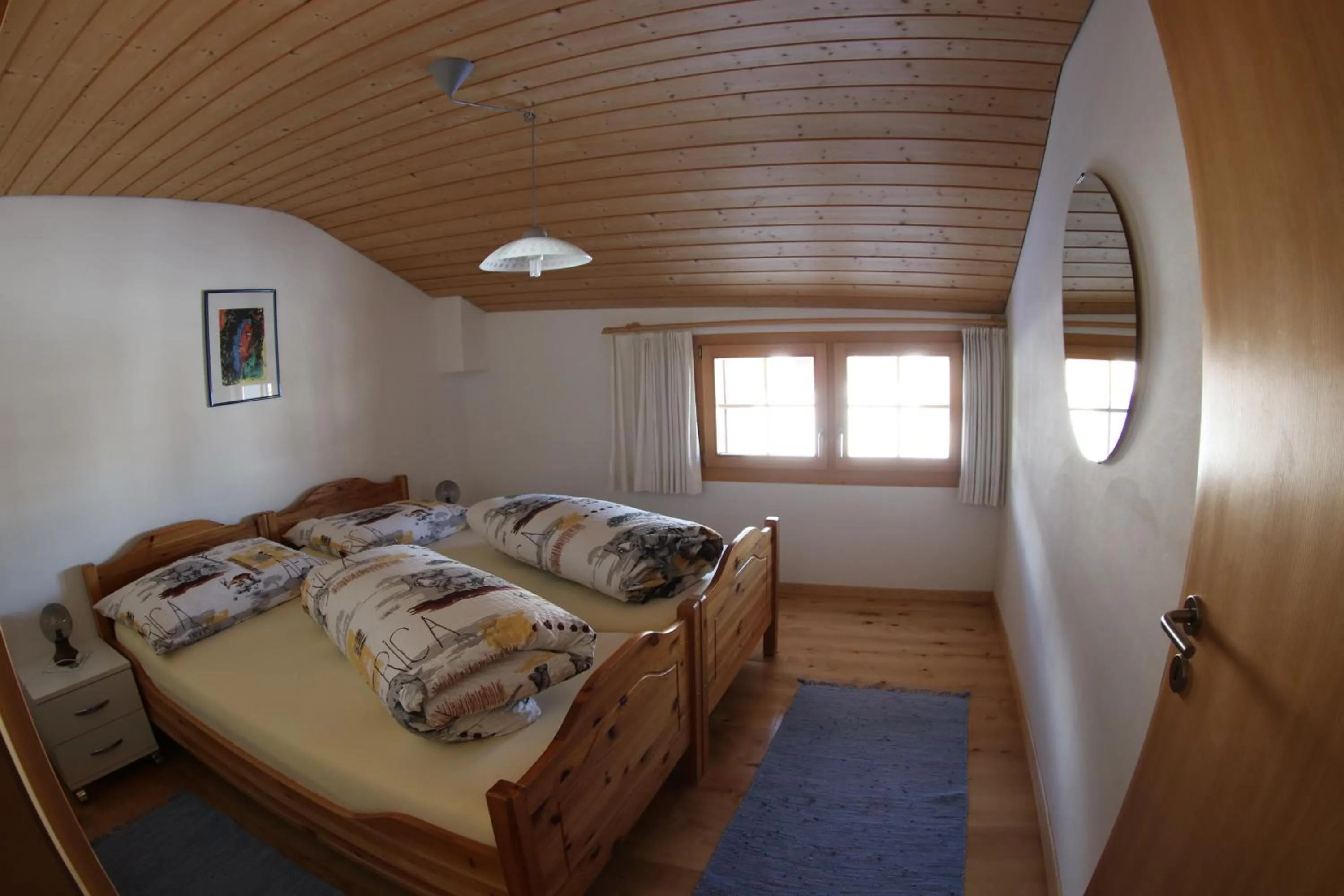 Photo of the whole room, Bed in Ferienwohnung Rigoleth