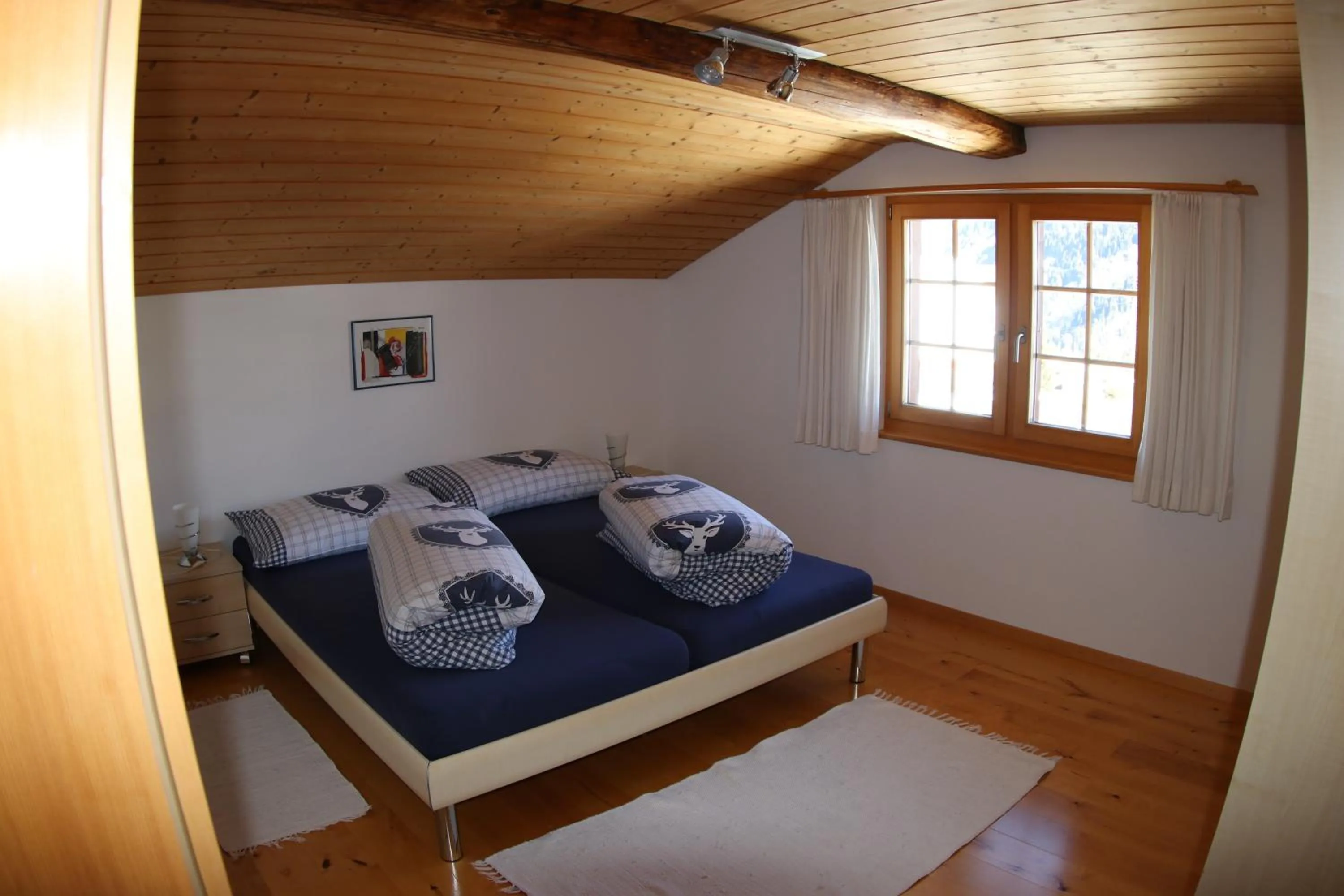 Photo of the whole room, Bed in Ferienwohnung Rigoleth
