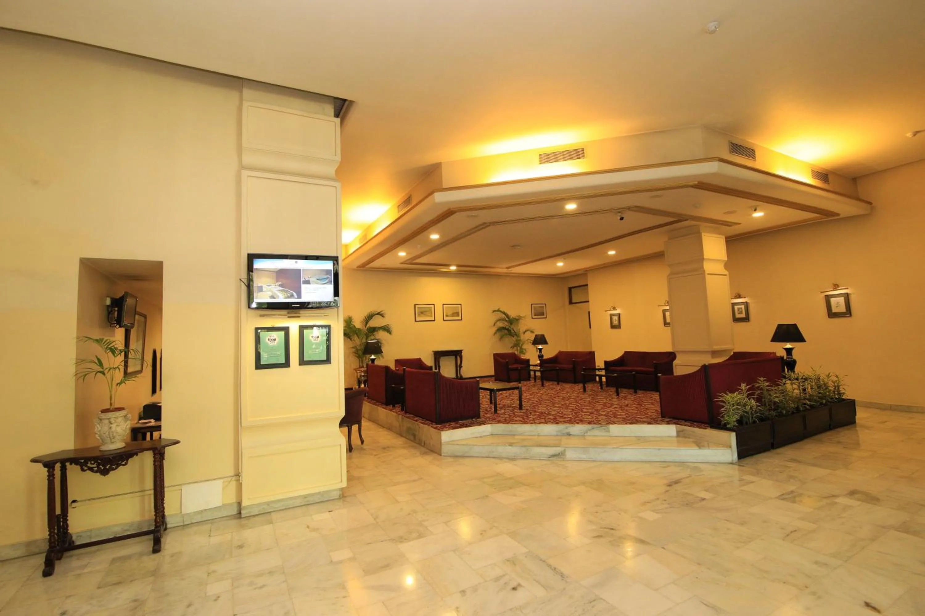 Lobby or reception in Hotel Dynasty
