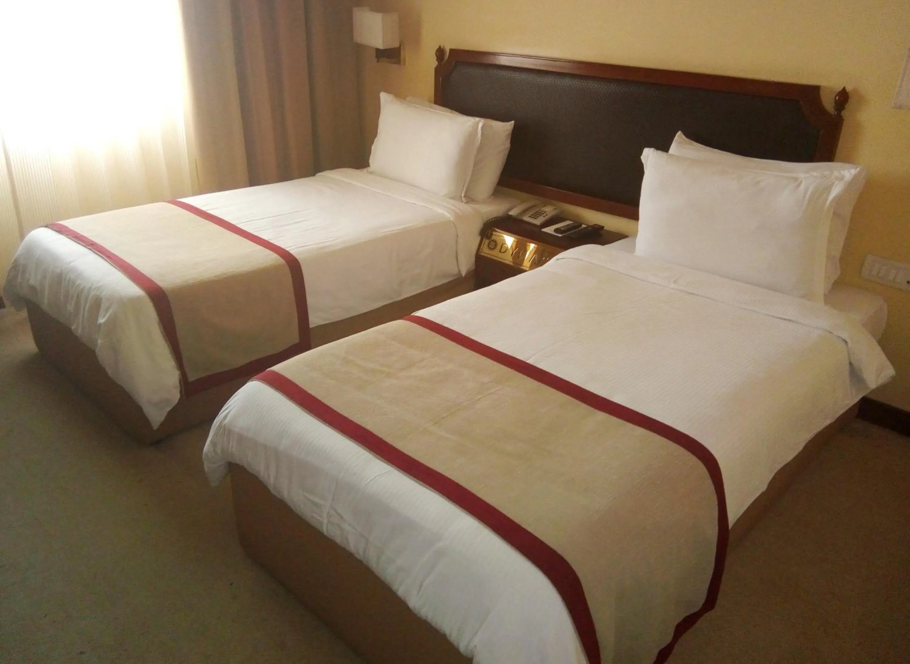 Photo of the whole room, Bed in Hotel Dynasty