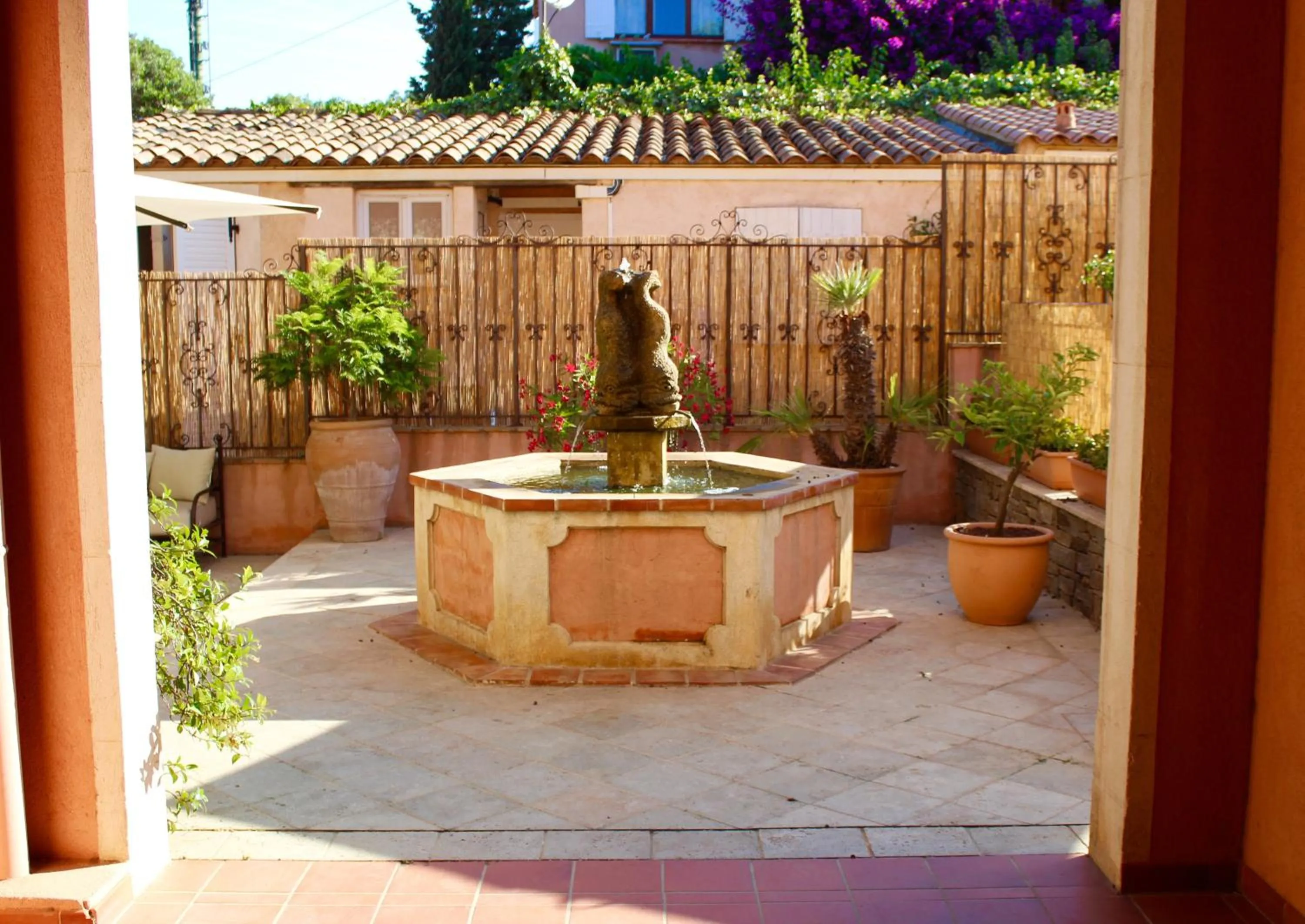 Patio in Villa Sainte Anne