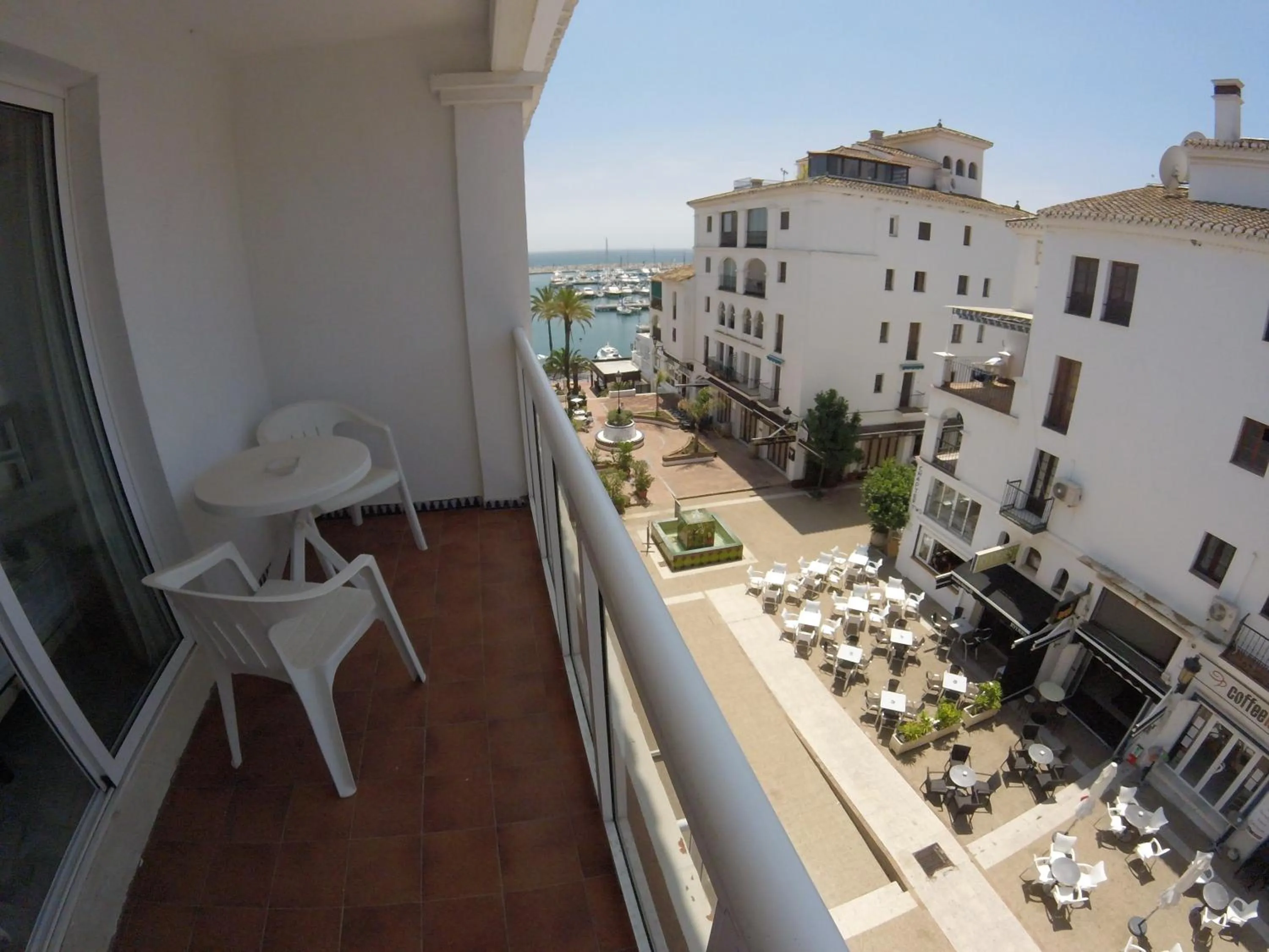 Balcony/Terrace in Duquesa Harbour Club Aparthotel