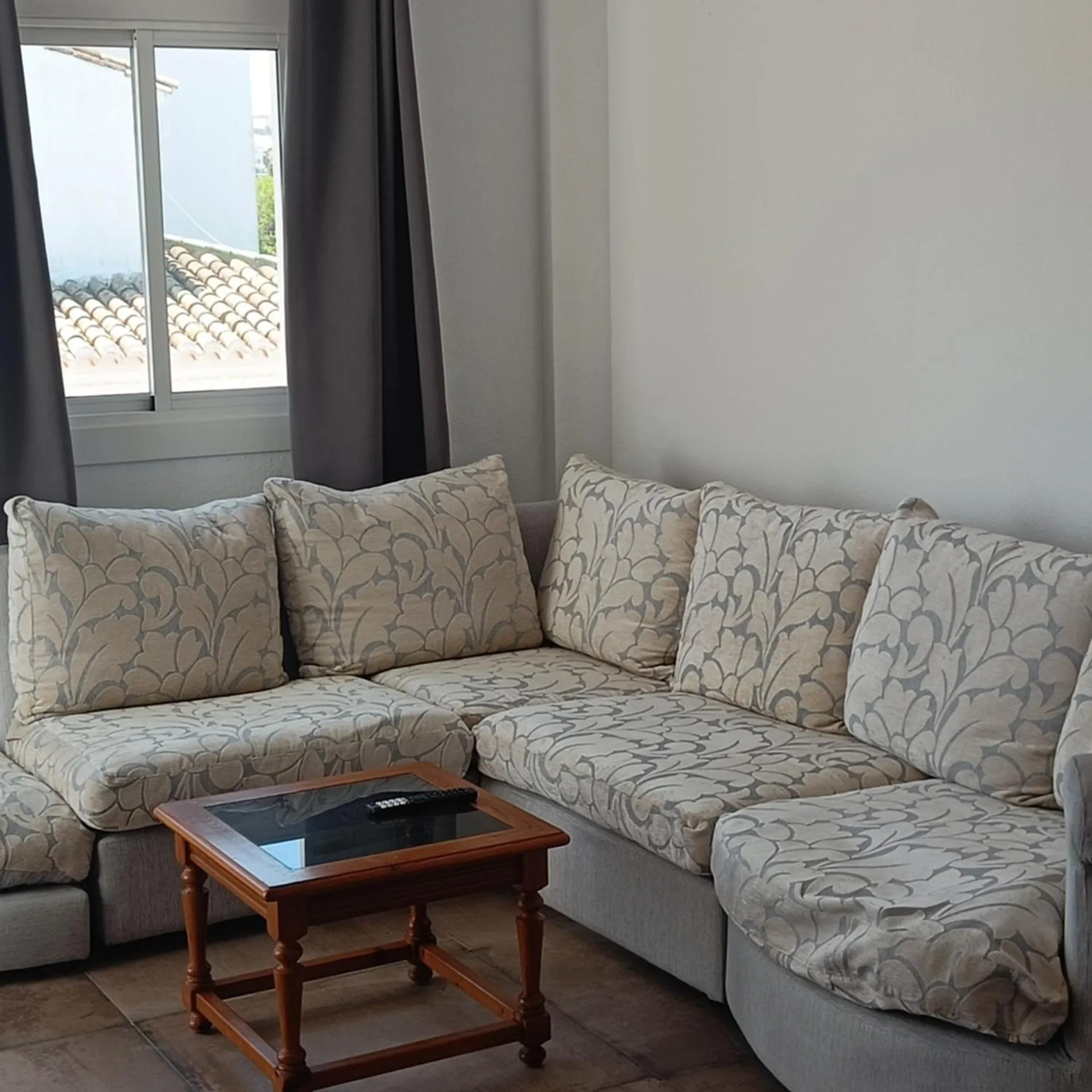 Living room in Duquesa Harbour Club Aparthotel