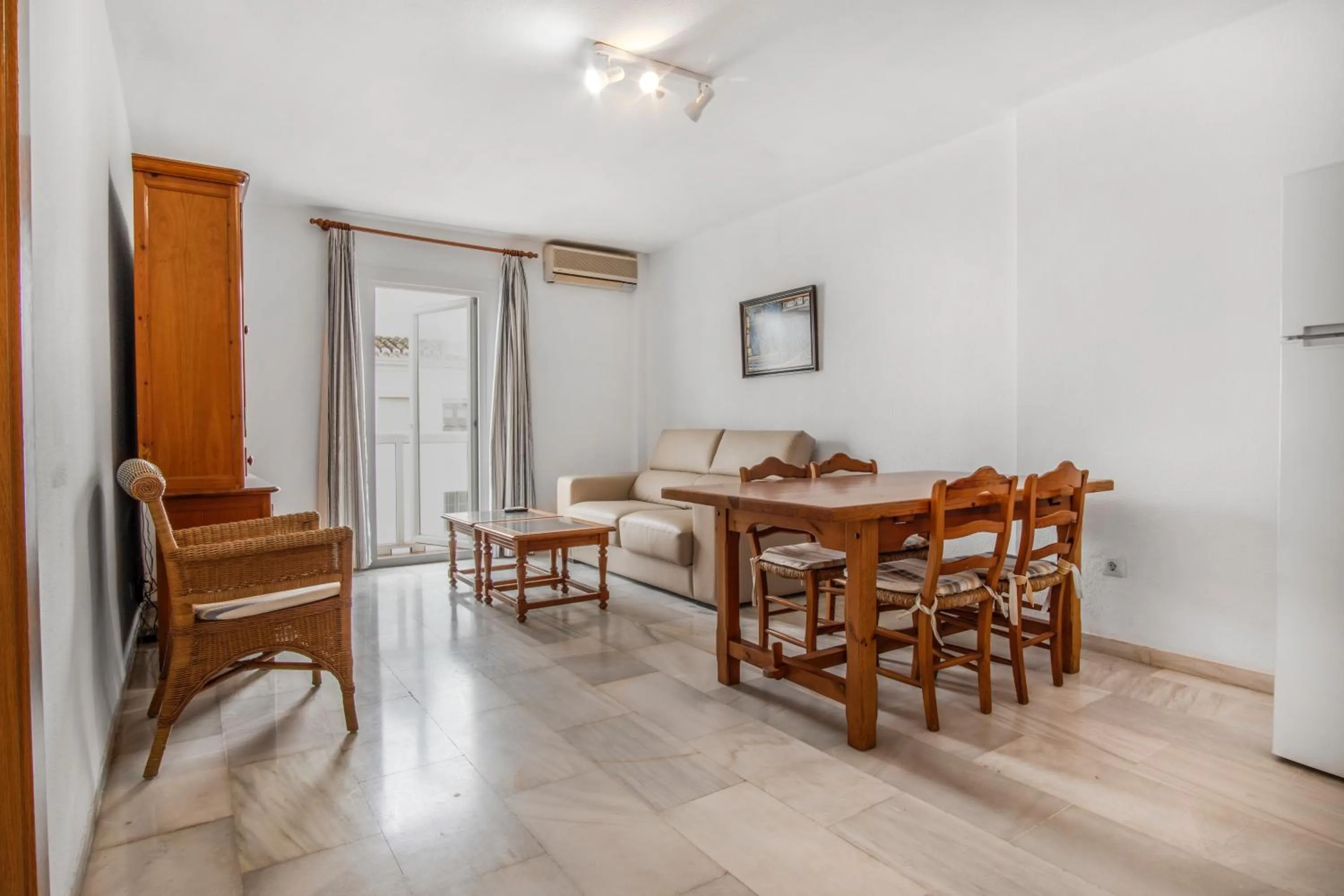 Living room in Duquesa Harbour Club Aparthotel