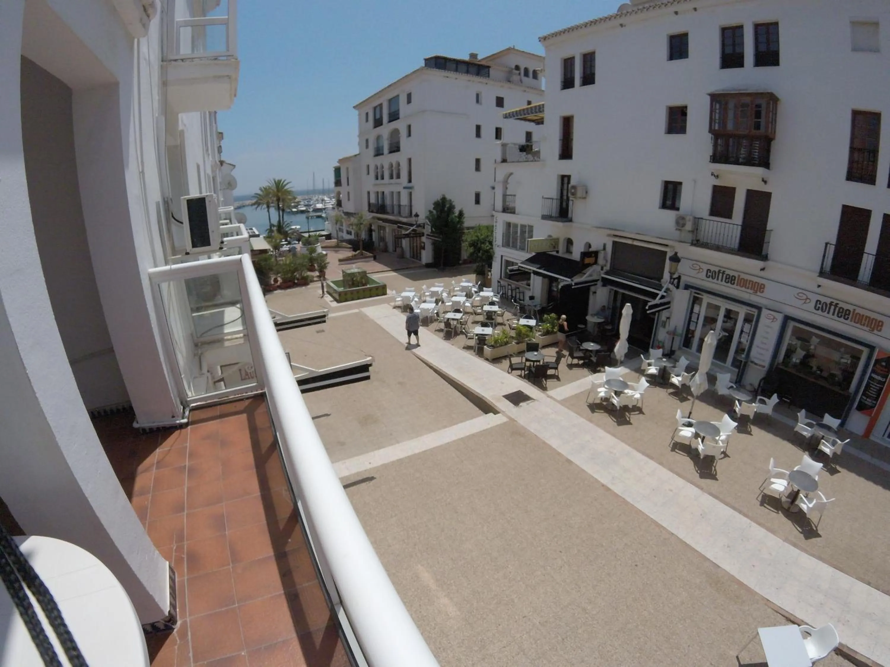 Balcony/Terrace in Duquesa Harbour Club Aparthotel