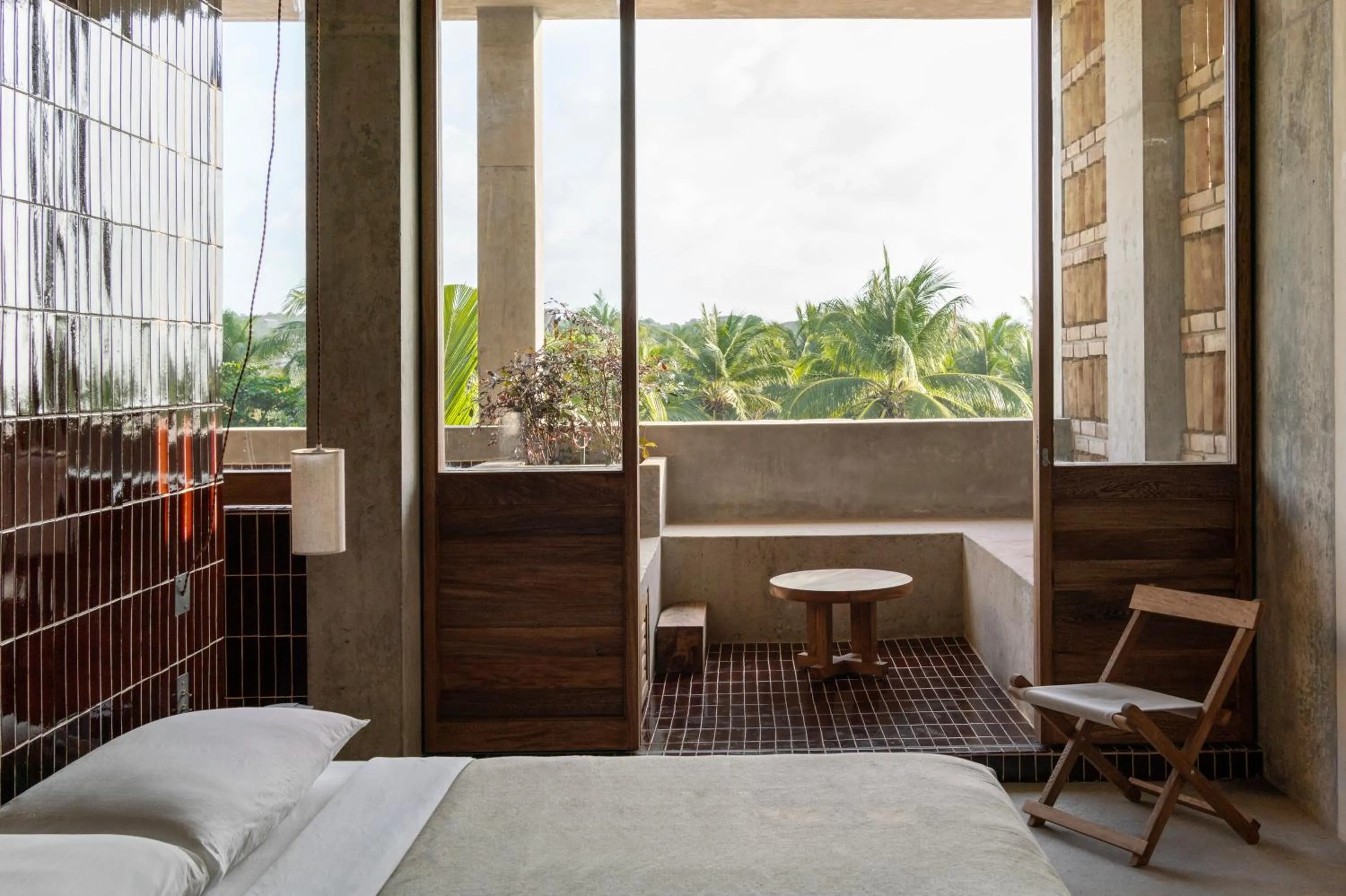 Bed in Hotel Humano, a Member of Design Hotels