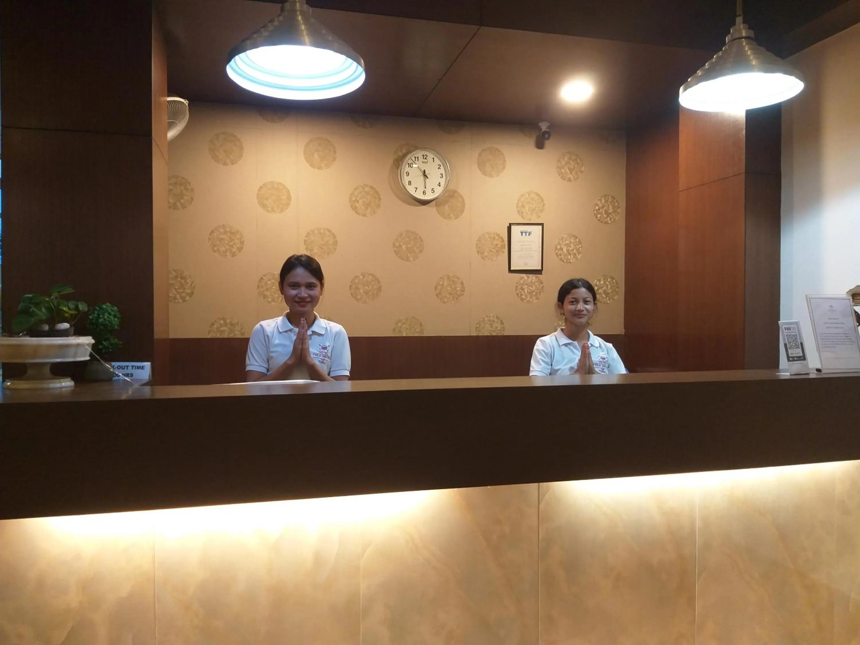 Lobby or reception in Polo Tura Hotel