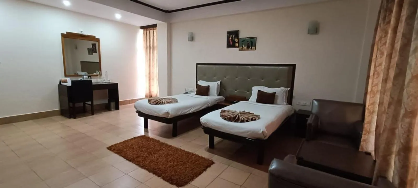 Bed in Polo Tura Hotel