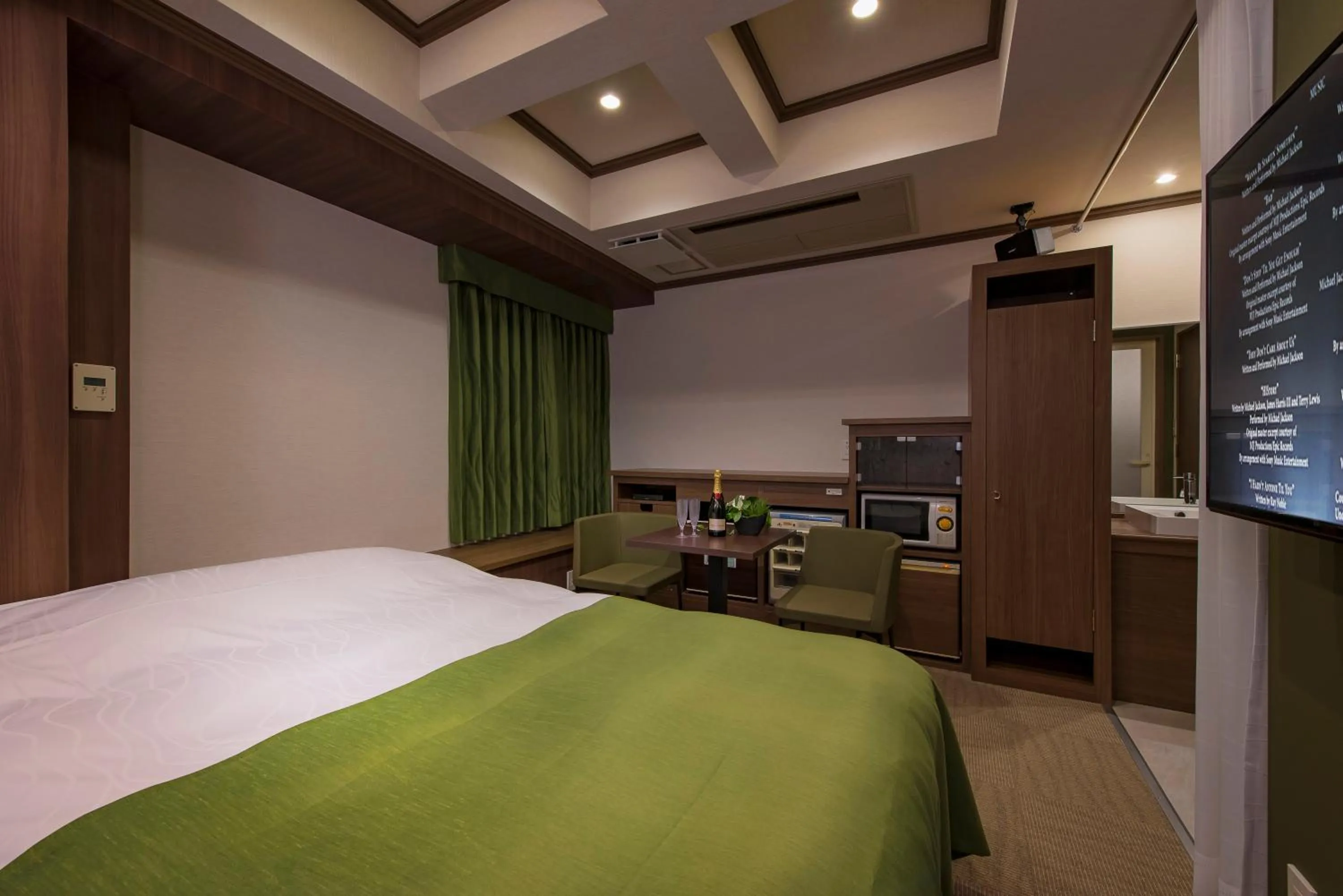 Bed in Hotel Eldia Luxury Sendai -Adult Only