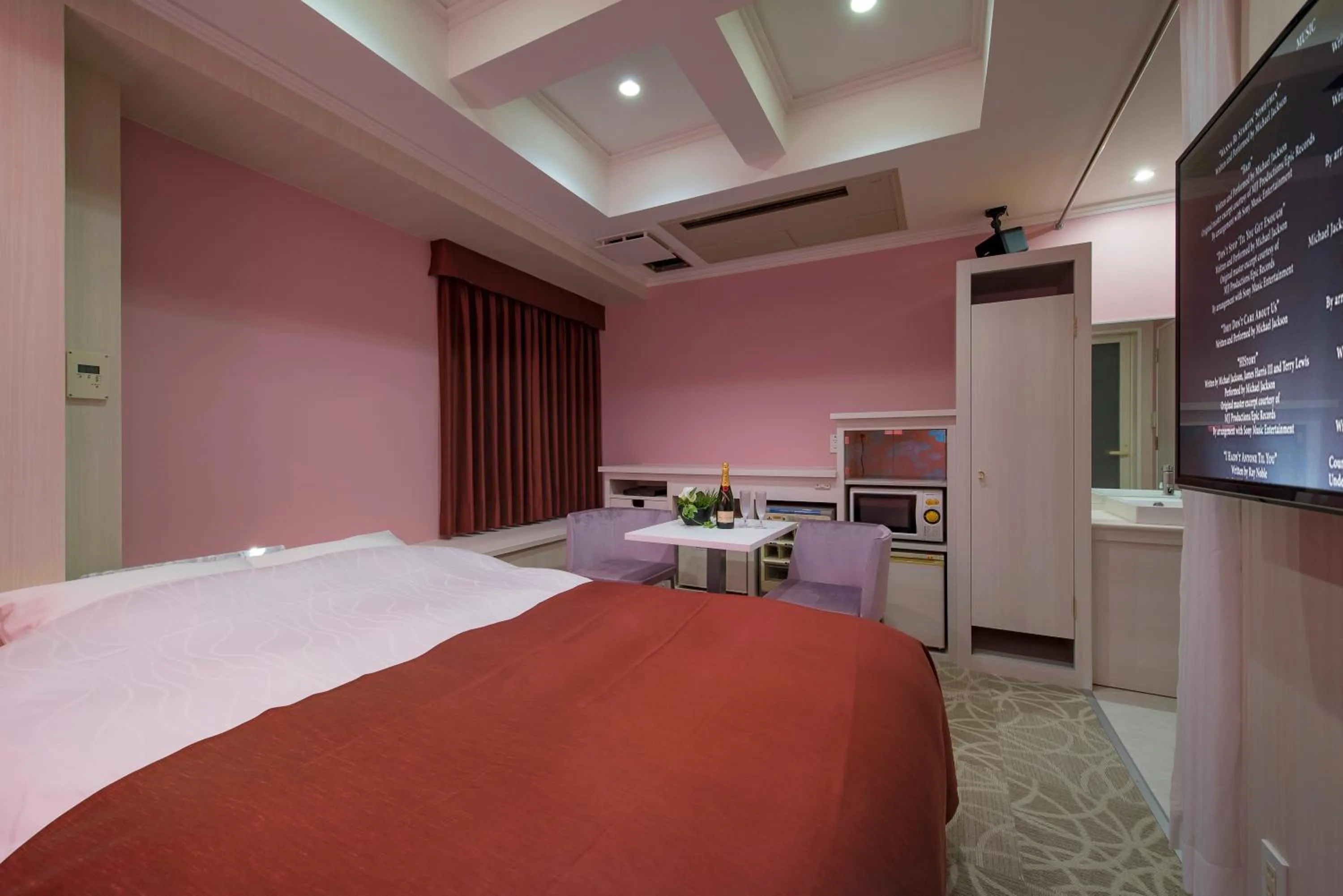 Bed in Hotel Eldia Luxury Sendai -Adult Only