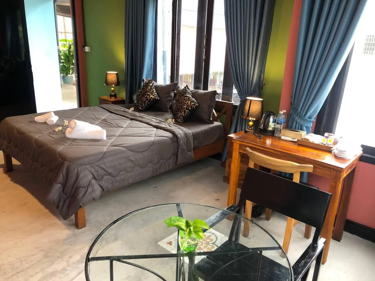 Bed in Bat Chum Villa