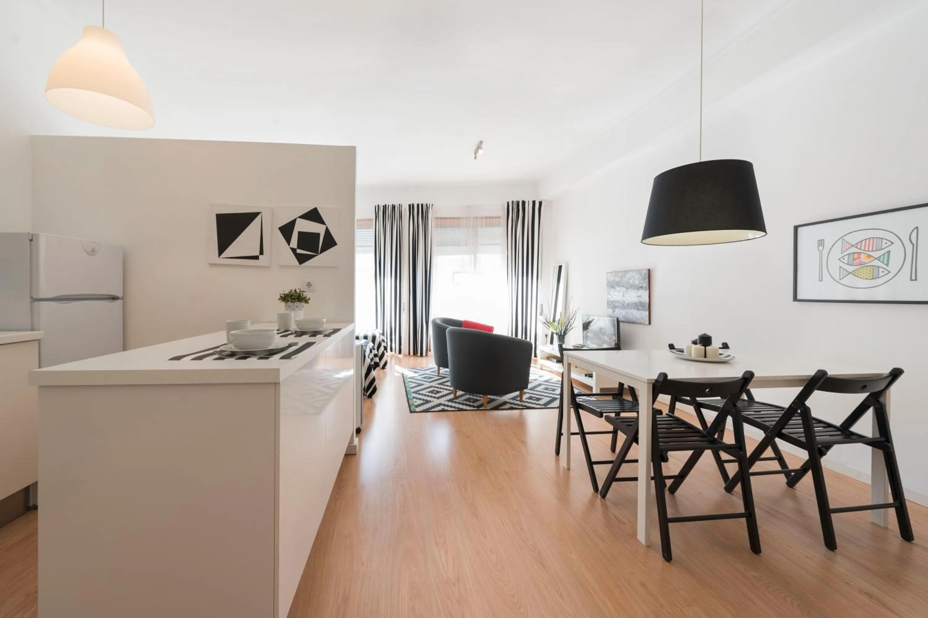 Dining area in BmyGuest - Santa Catarina's Loft