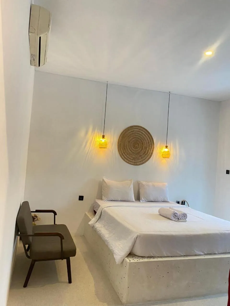 Bed in Palmhouse Boutique Hotel