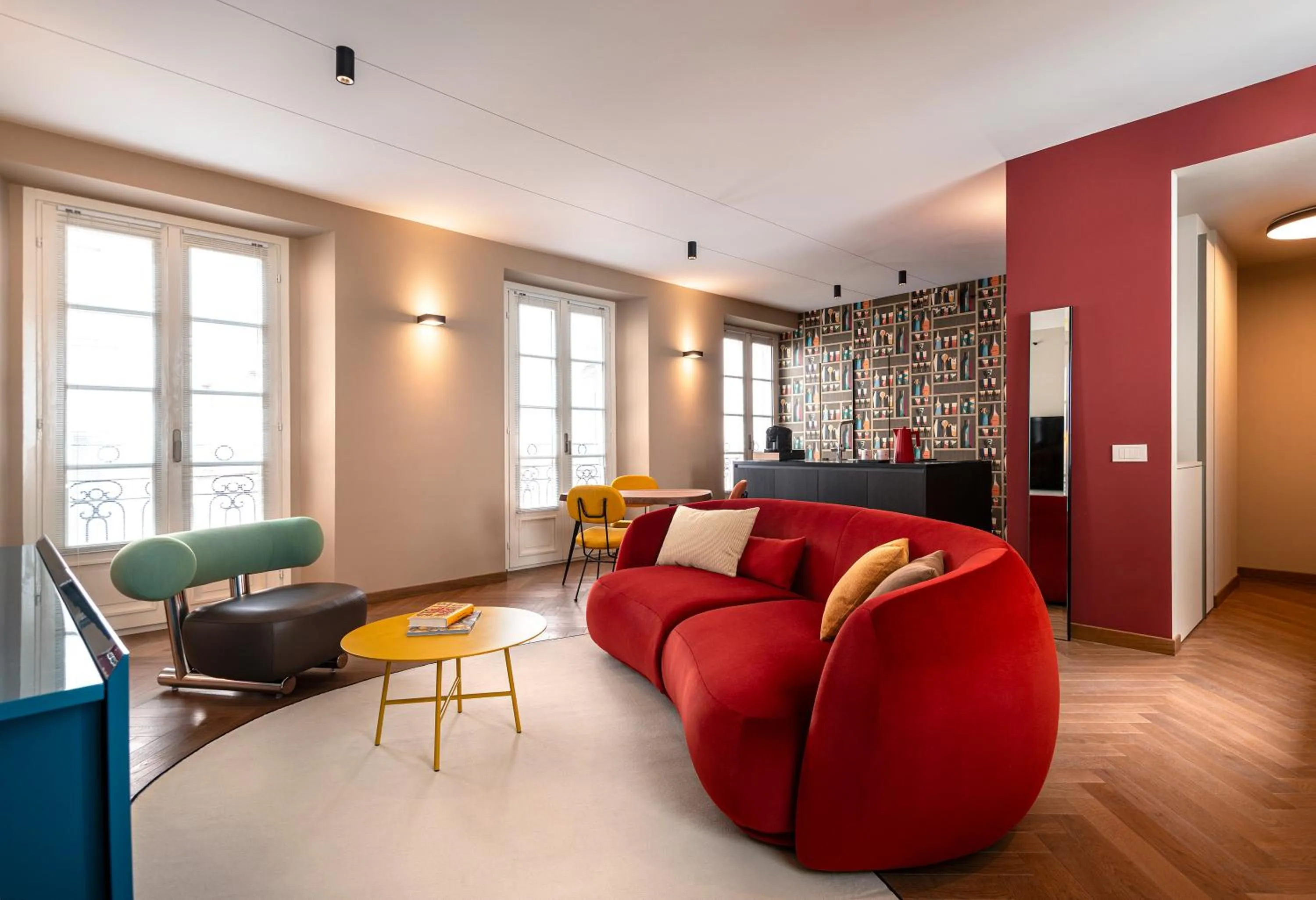 Living room in DOMYA - Manzoni 25