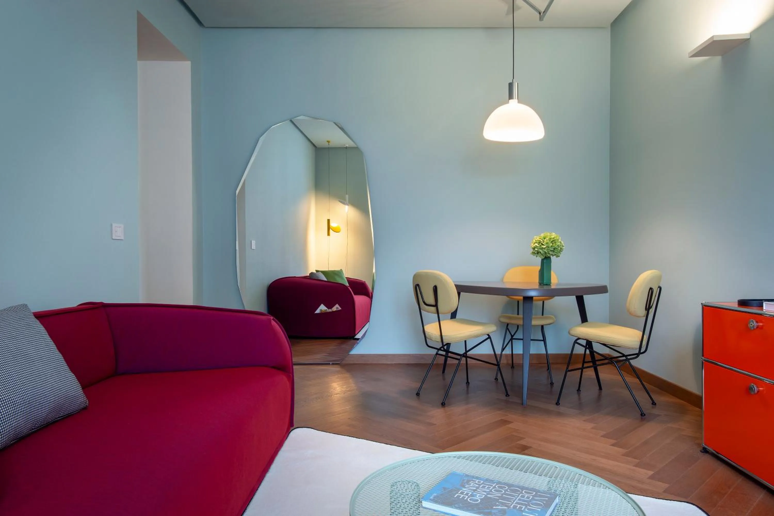 Living room in DOMYA - Manzoni 25