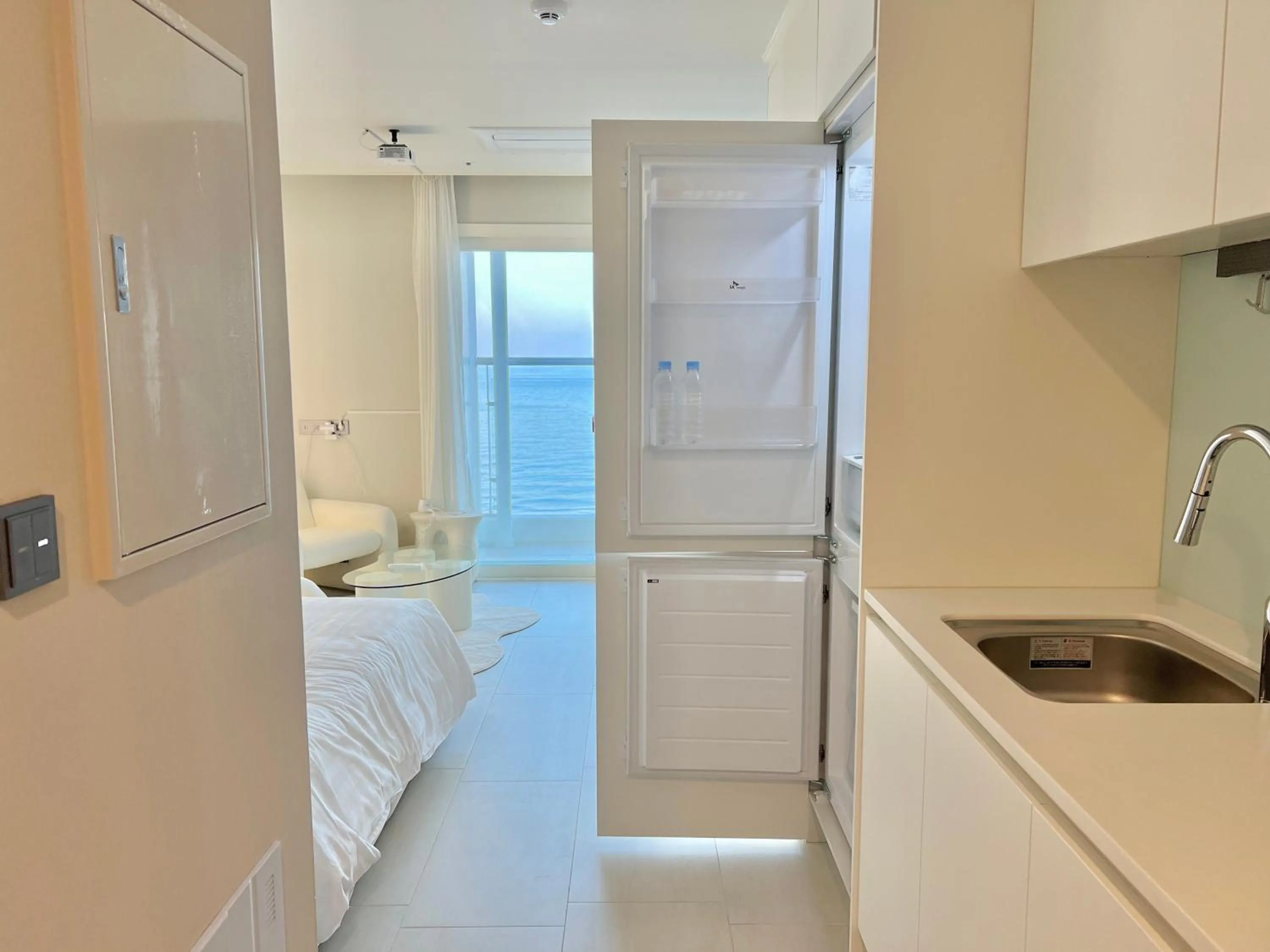 Bed in Le Bleu Naksan by Orot