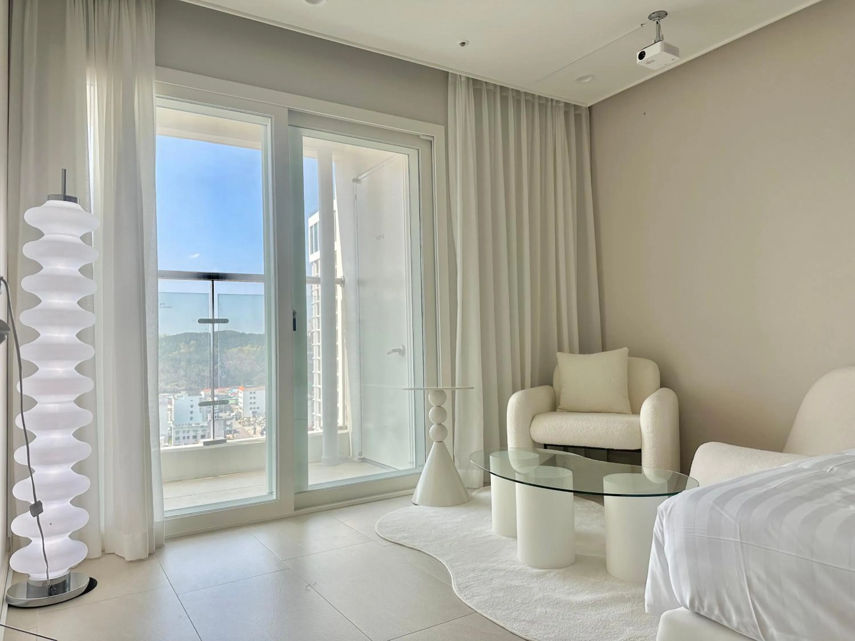 Bed in Le Bleu Naksan by Orot