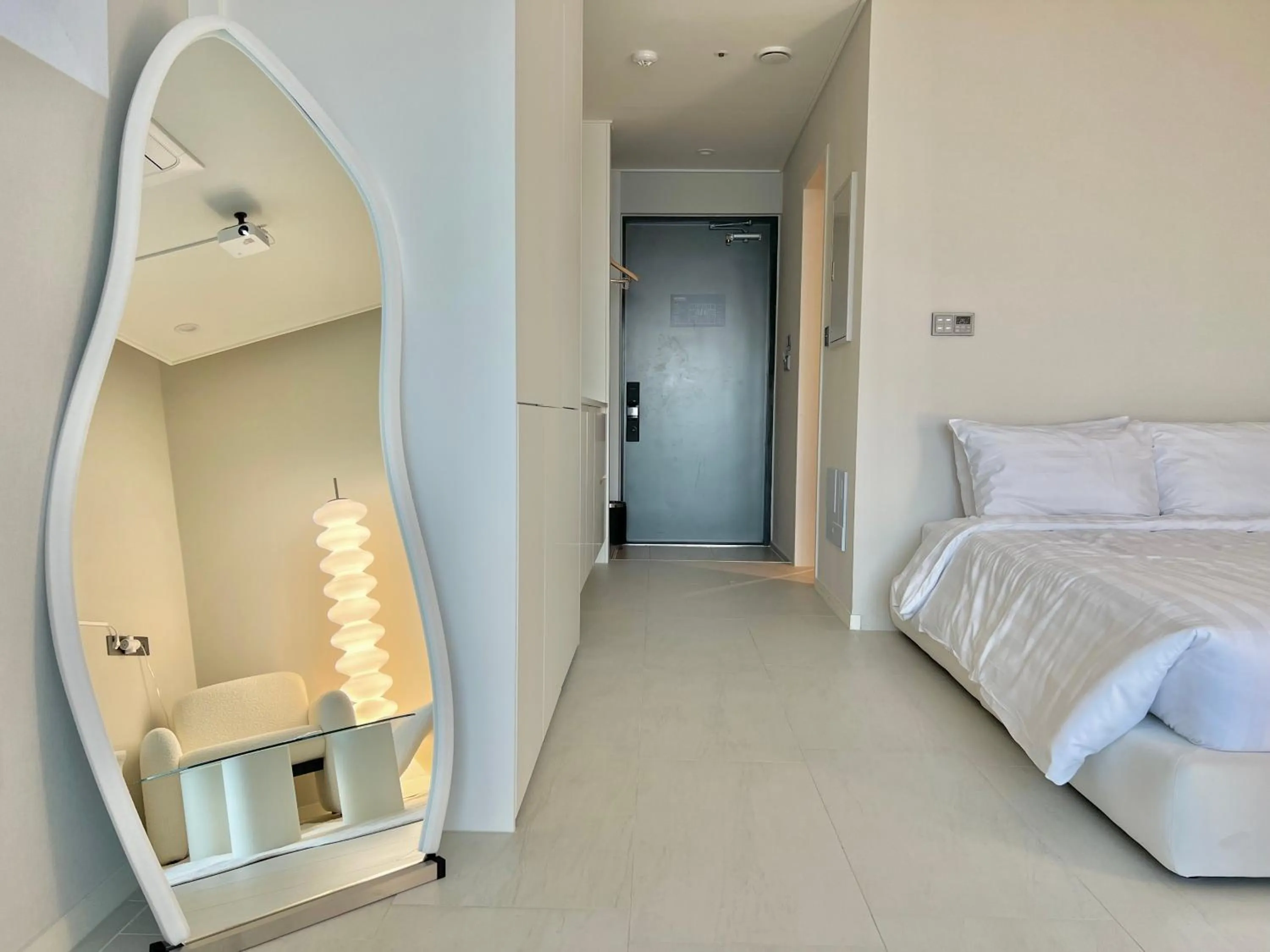 Bed in Le Bleu Naksan by Orot