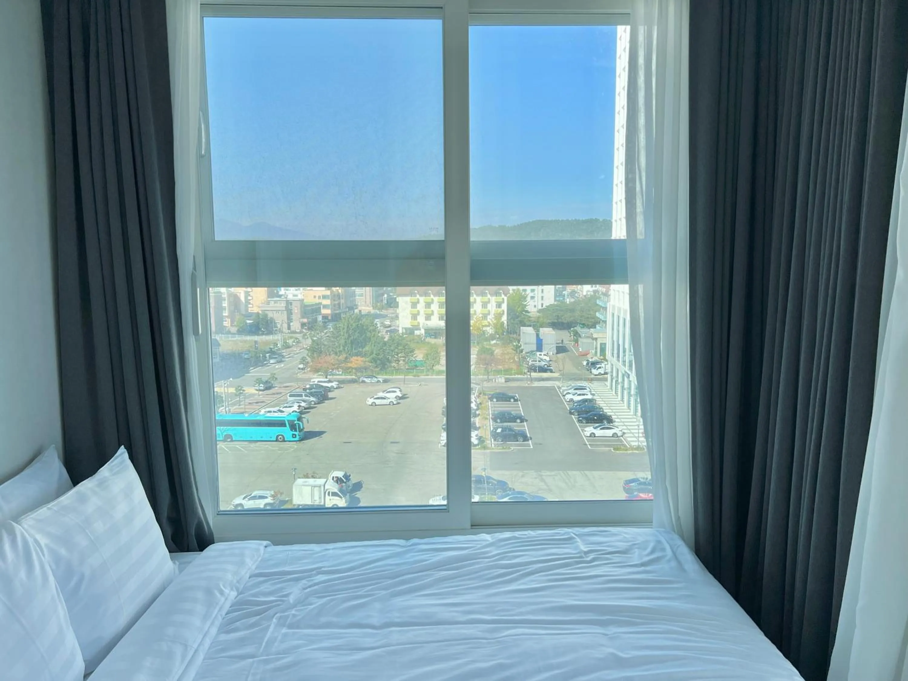 Bed in Le Bleu Naksan by Orot