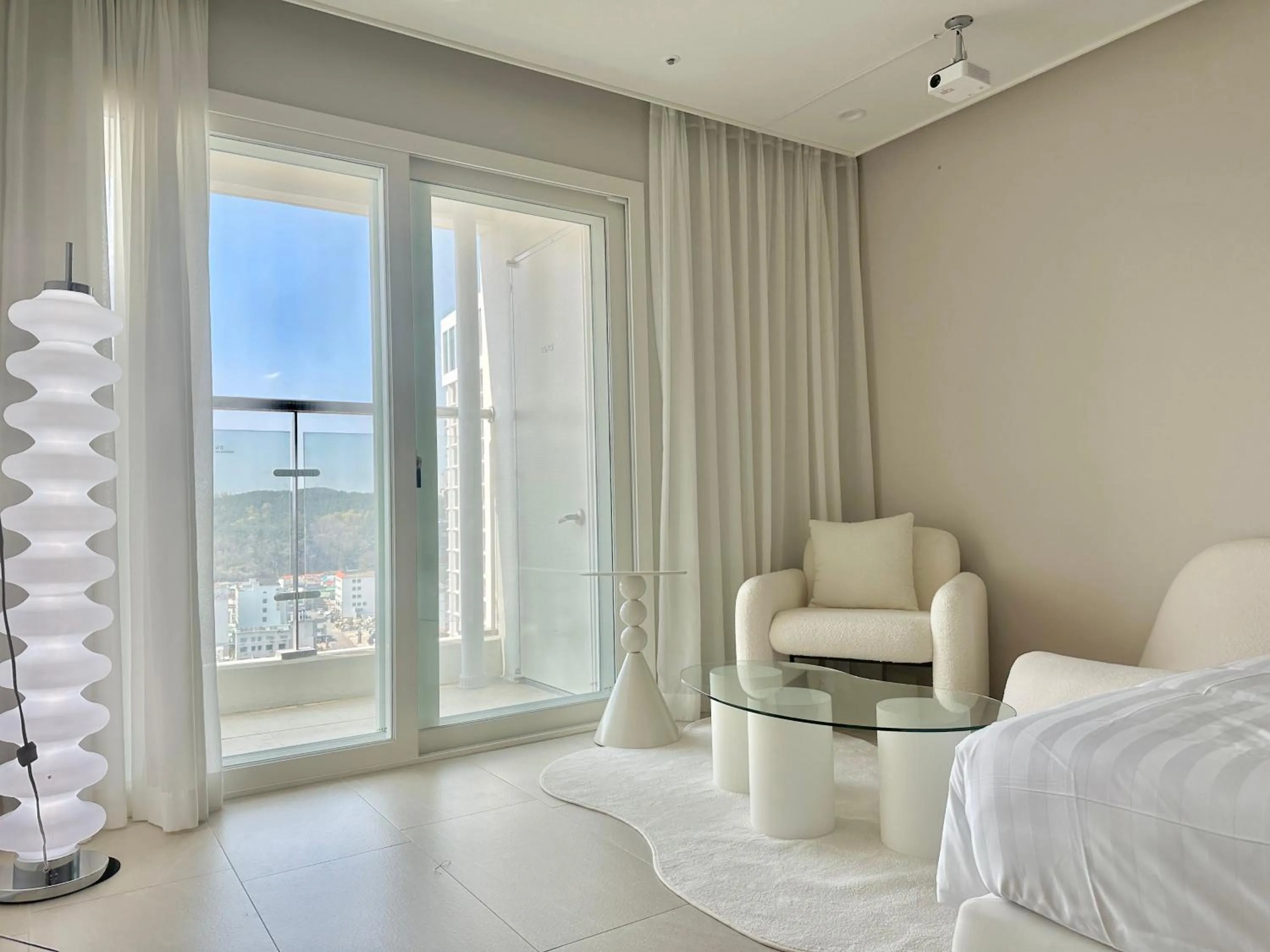 Bed in Le Bleu Naksan by Orot