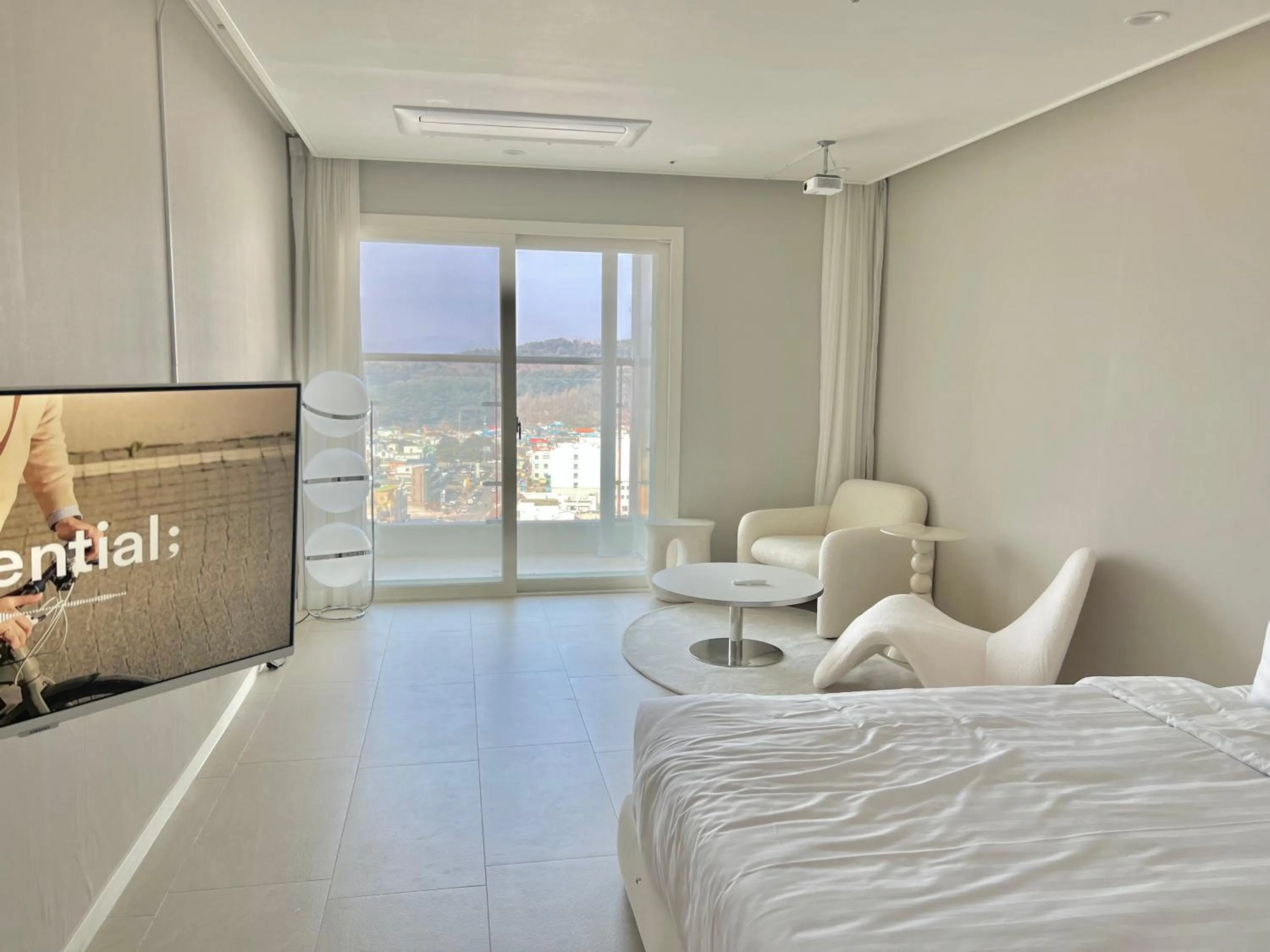 Bed in Le Bleu Naksan by Orot