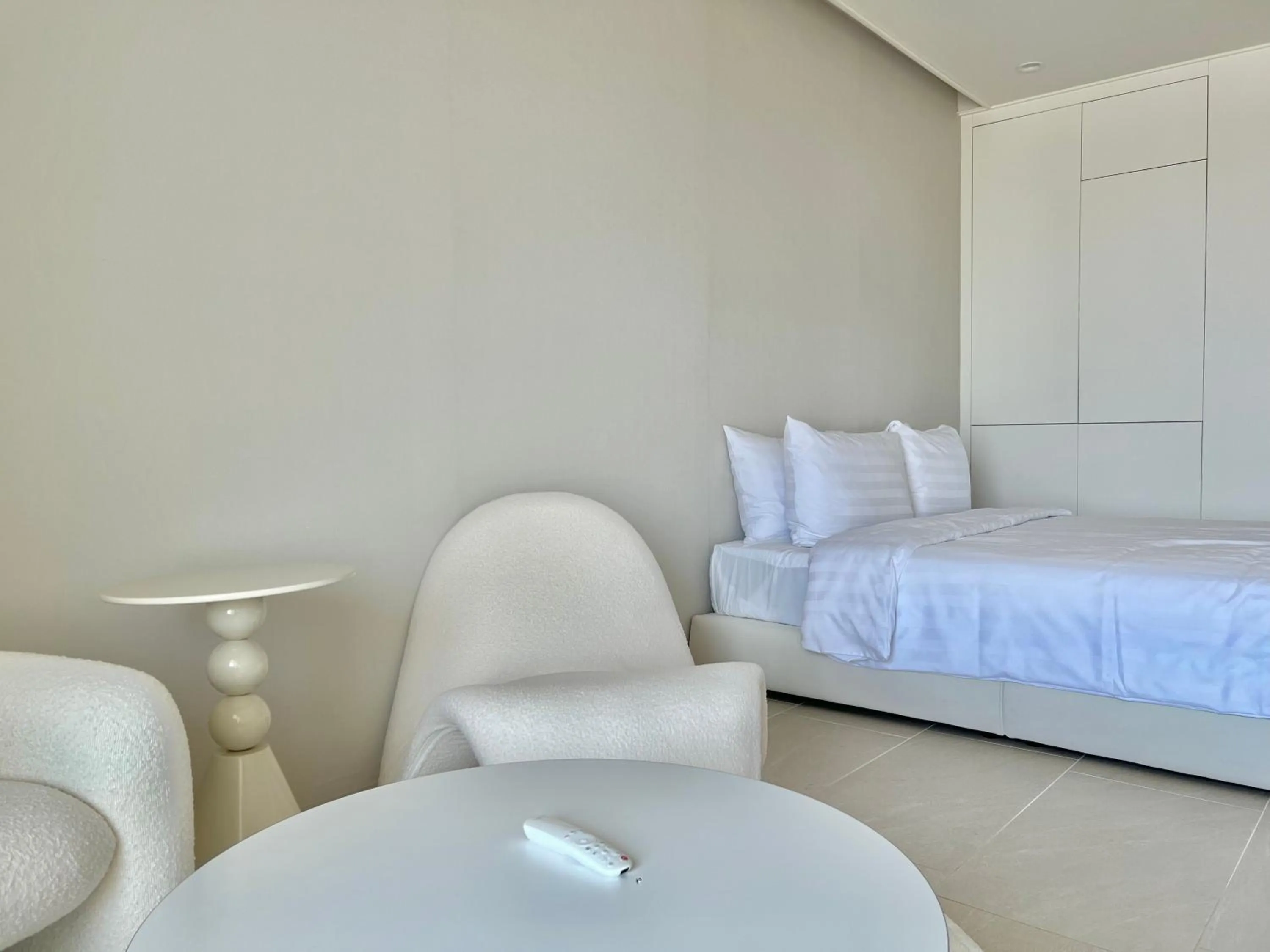 Bed in Le Bleu Naksan by Orot