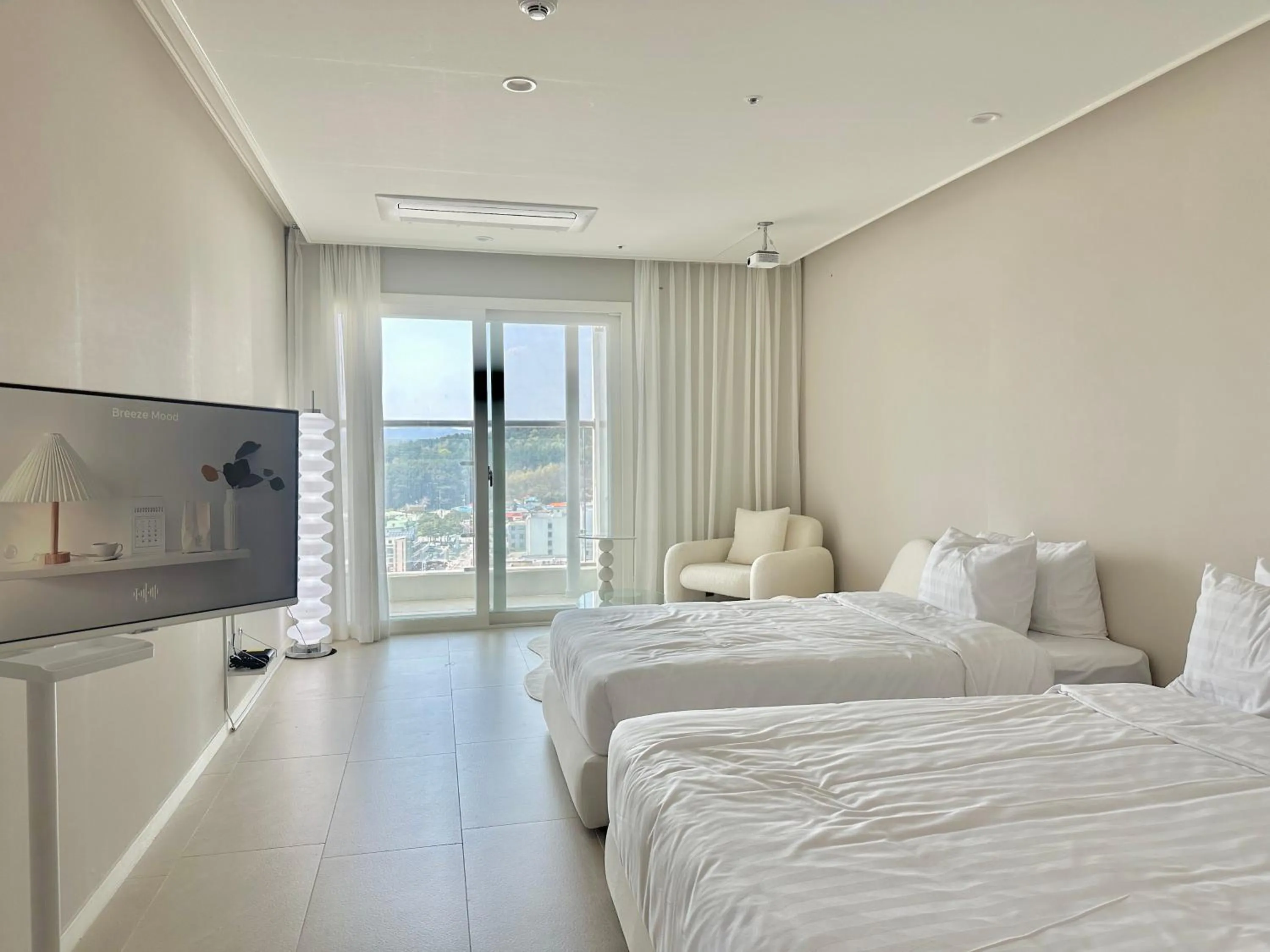 Bed in Le Bleu Naksan by Orot