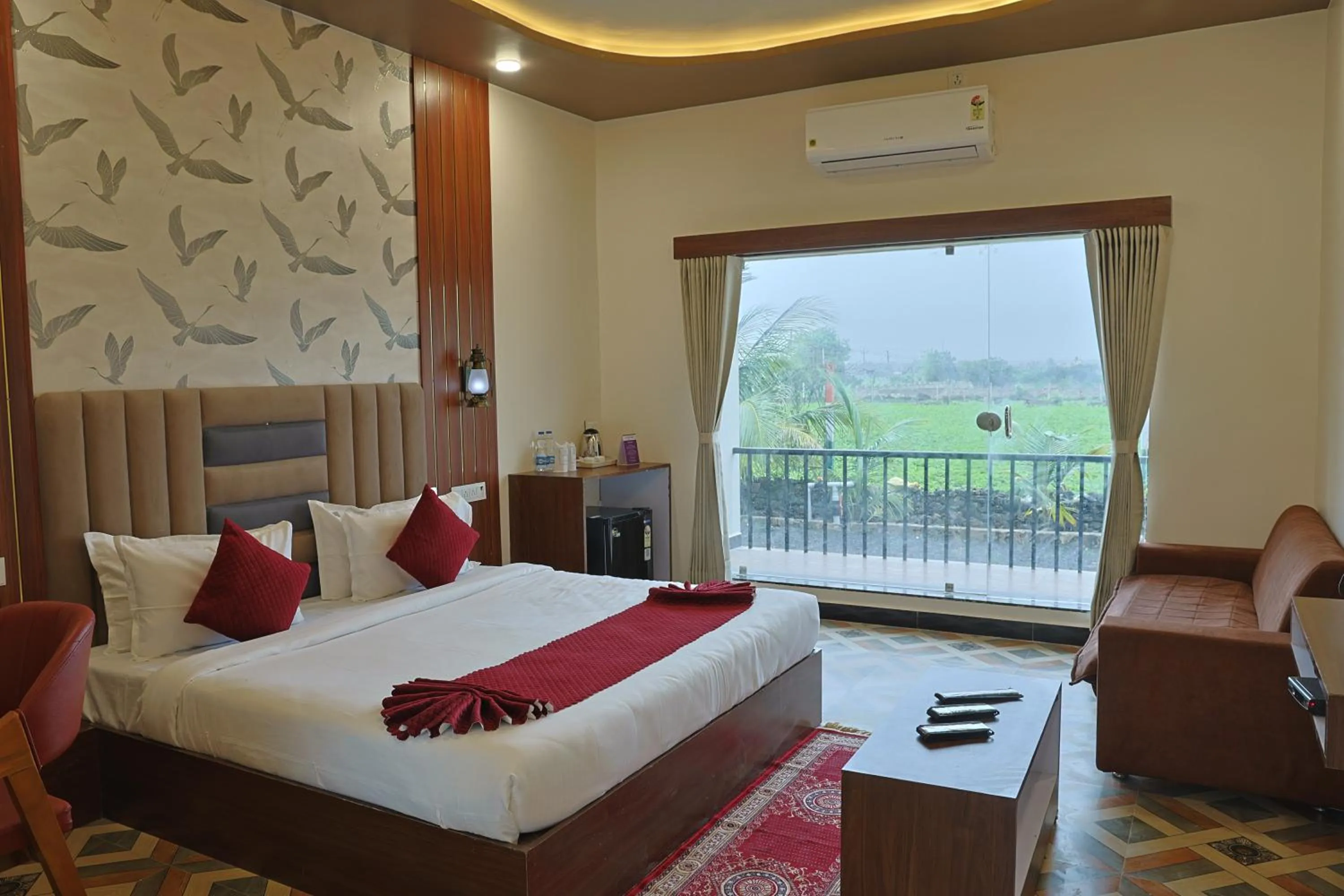 Bedroom, Bed in VITS Select Diamond Resort Sasan Gir