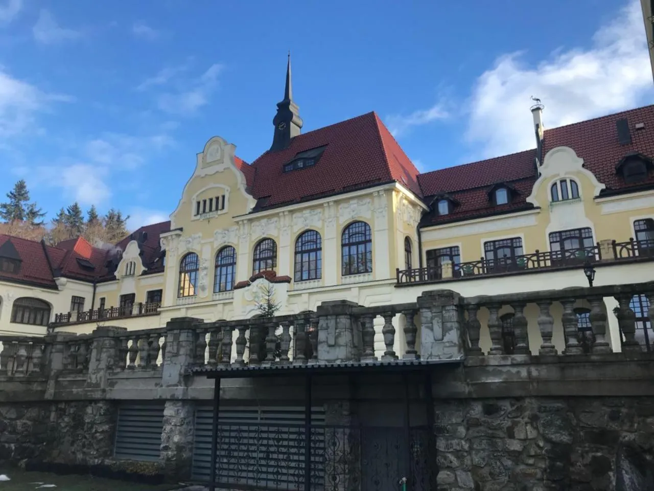 Property building in Rubezahl-Marienbad Luxury Historical Castle Hotel & Golf-Castle Hotel Collection