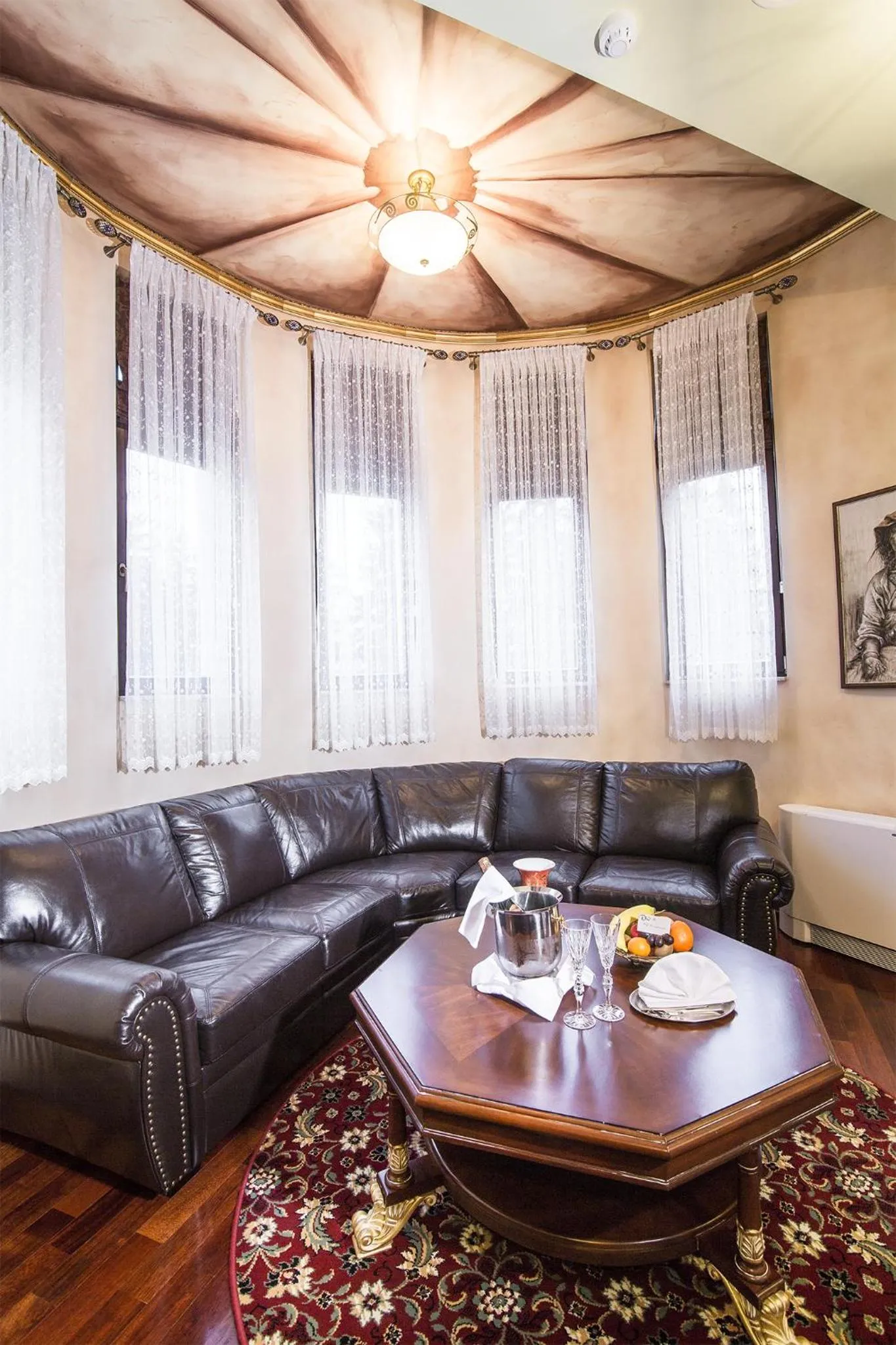 Living room in Rubezahl-Marienbad Luxury Historical Castle Hotel & Golf-Castle Hotel Collection