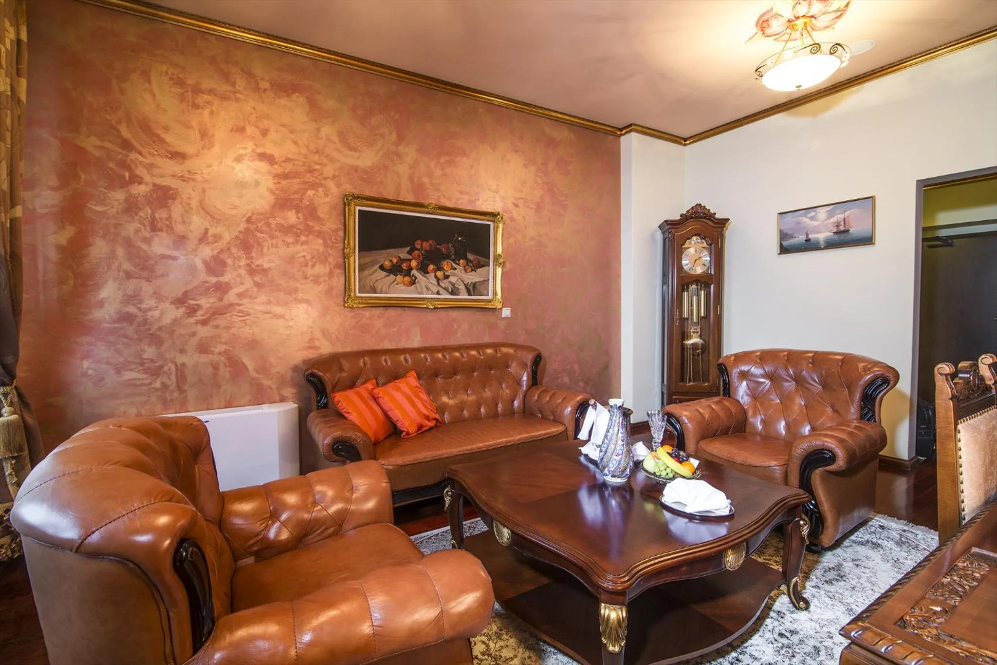 Living room in Rubezahl-Marienbad Luxury Historical Castle Hotel & Golf-Castle Hotel Collection