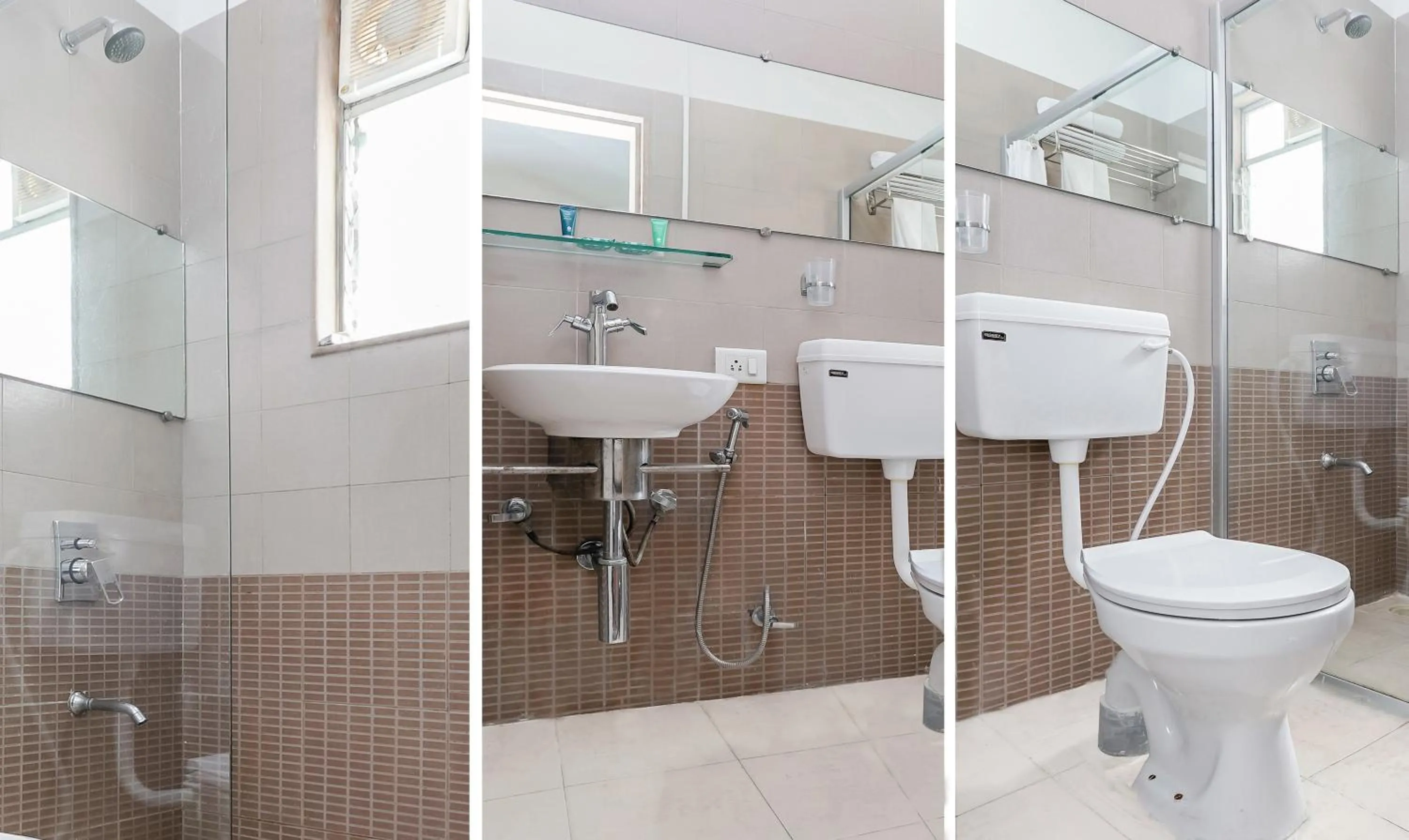 Bathroom in Treebo Brooks Manor