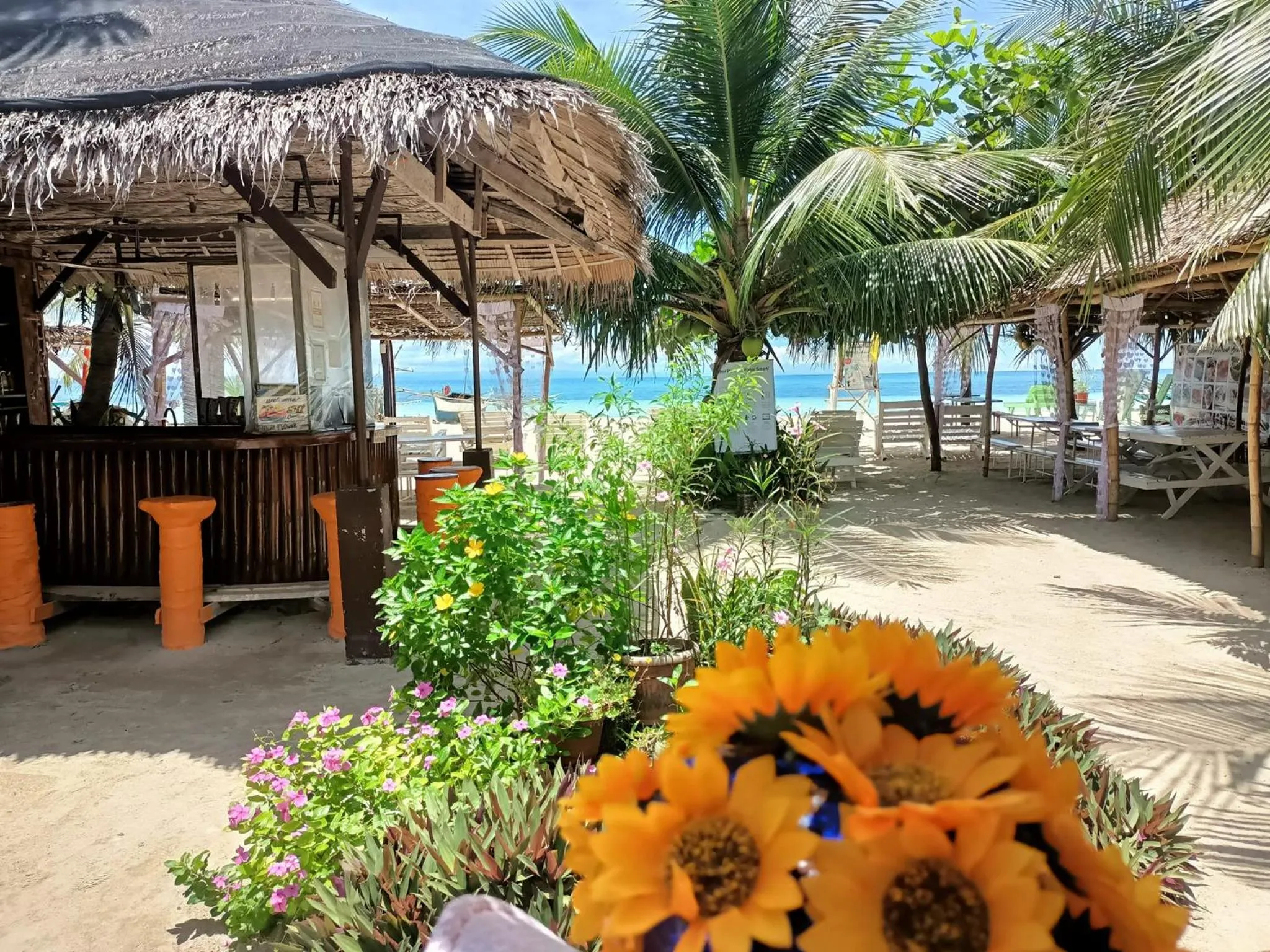 Beach in Sunday flower hotel and beach resort