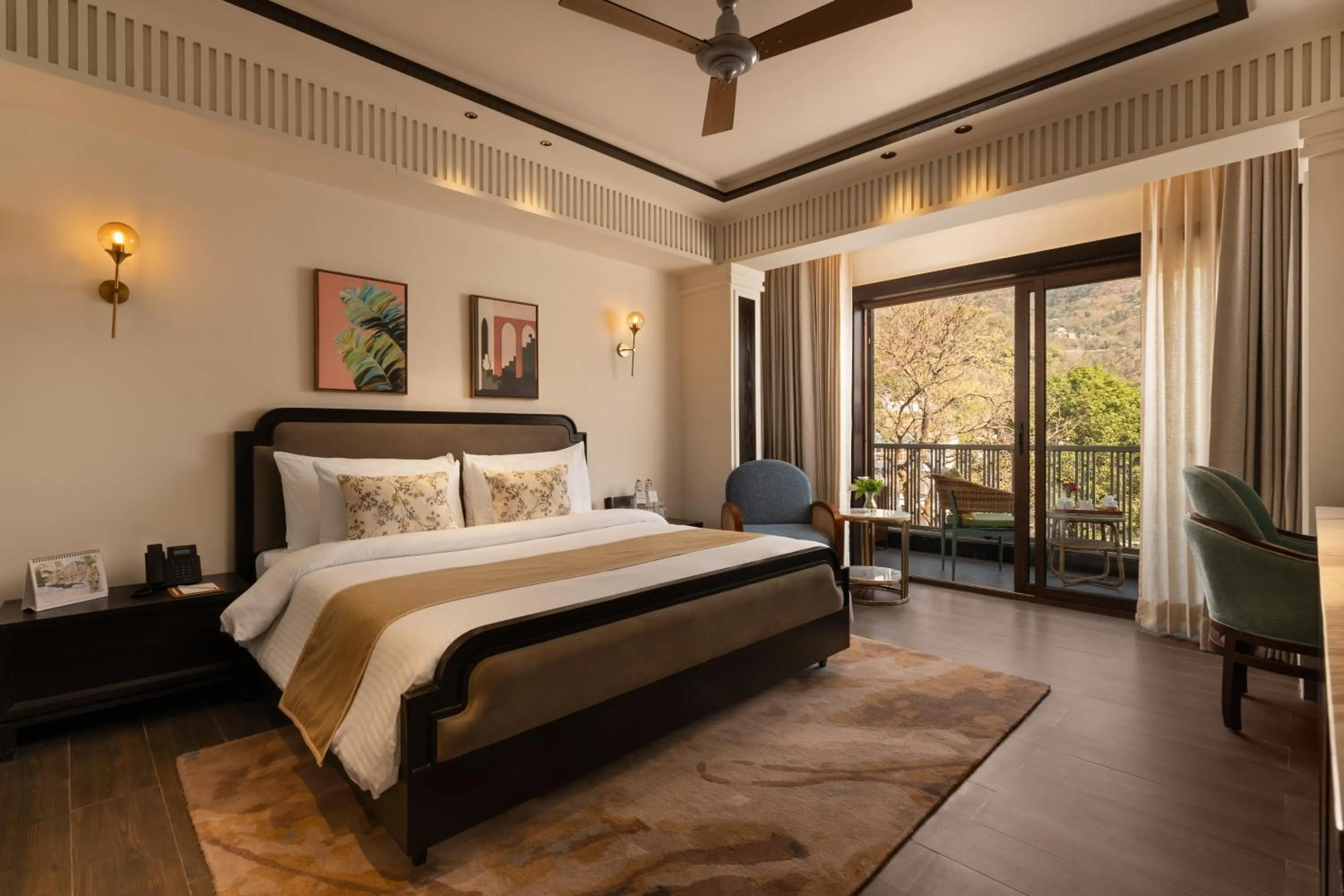 Premium King Room with Balcony in Auradoon, Dehradun - By Leisure Hotels