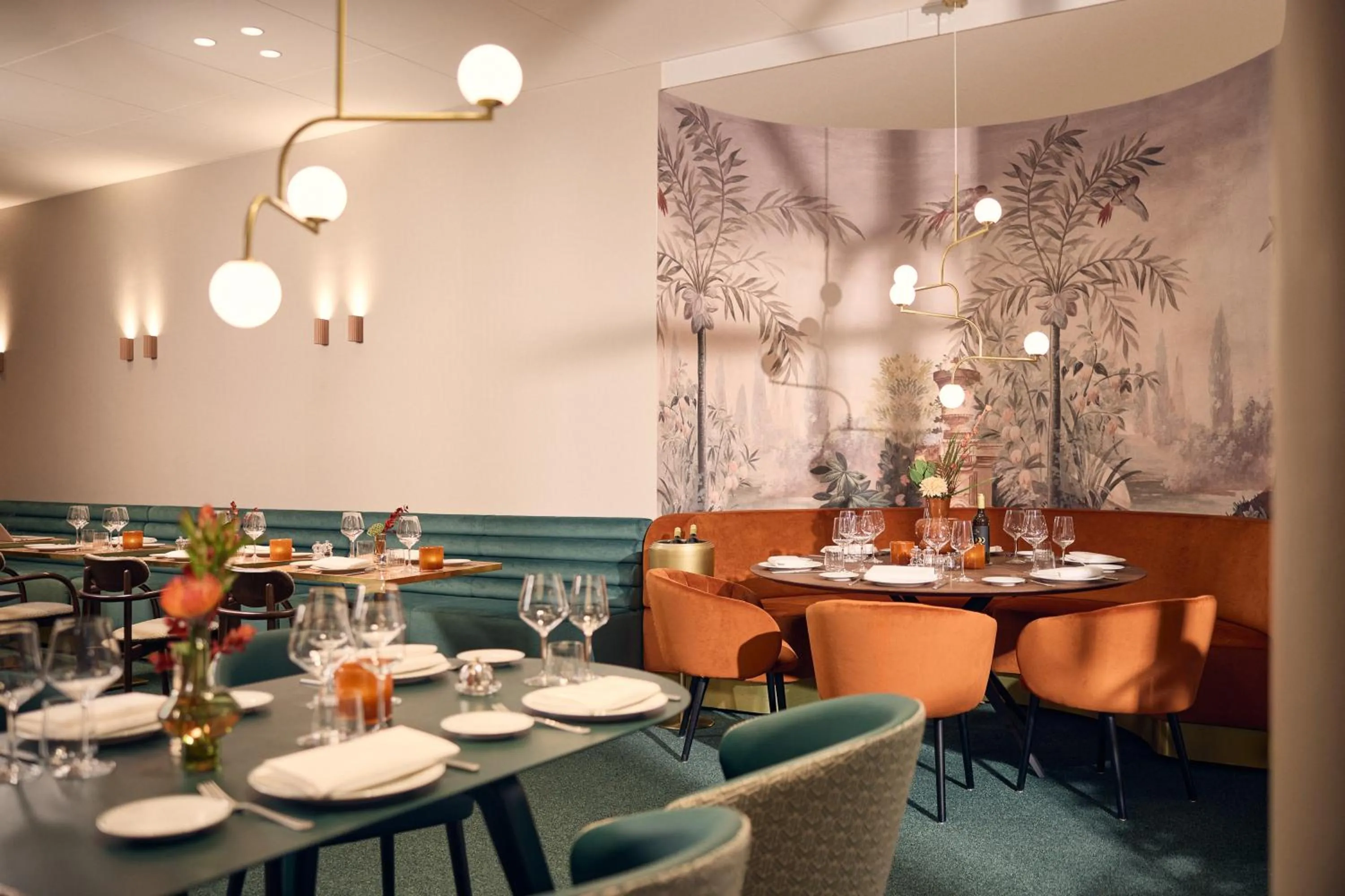 Restaurant/places to eat in Van der Valk Hotel Park Lane Antwerpen