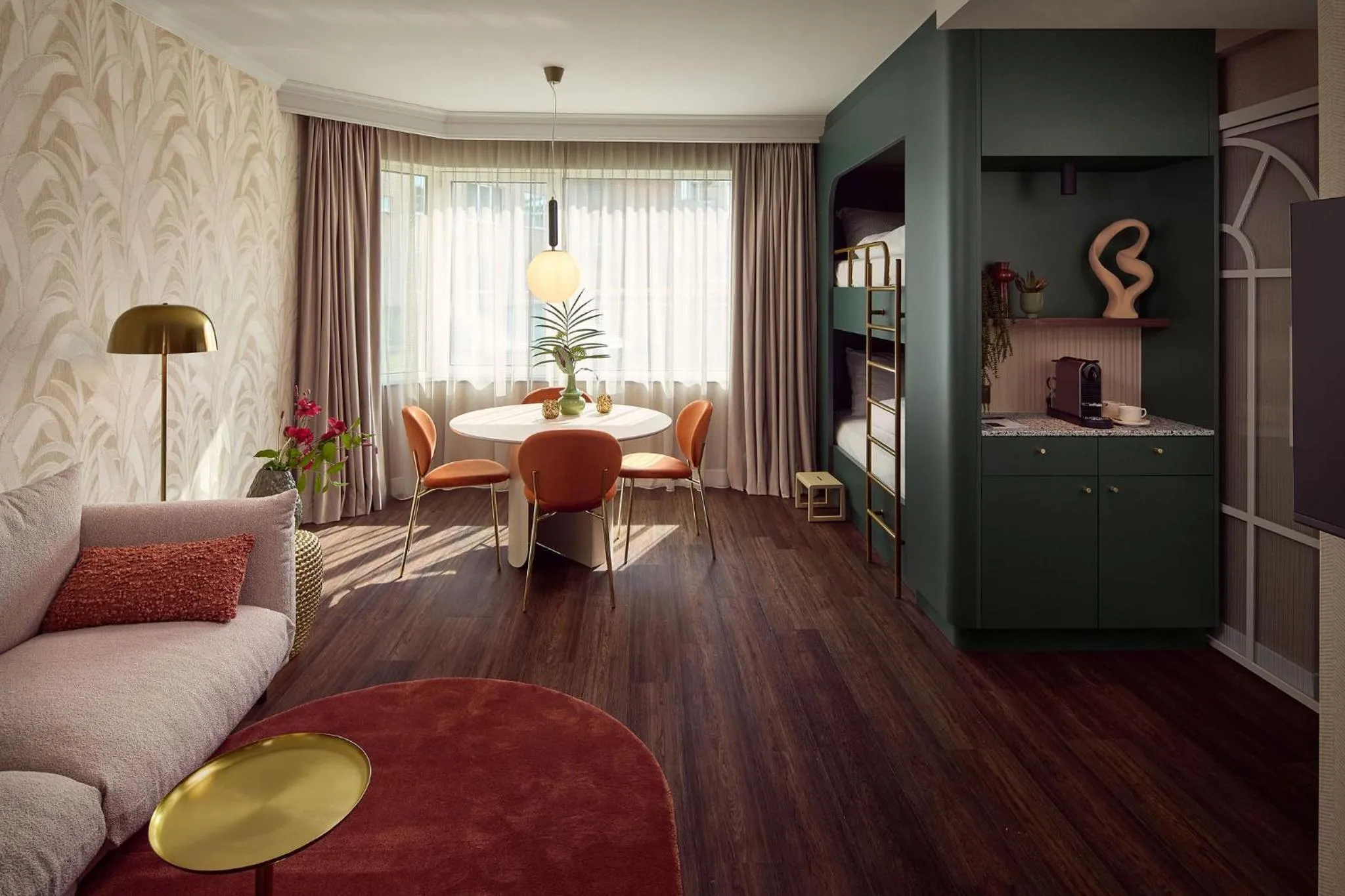 Living room in Van der Valk Hotel Park Lane Antwerpen