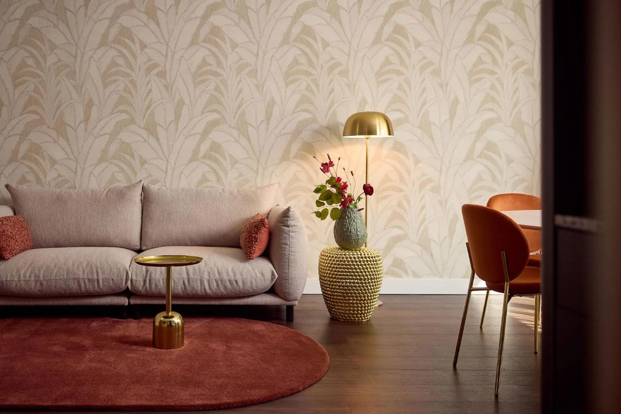 Seating area in Van der Valk Hotel Park Lane Antwerpen