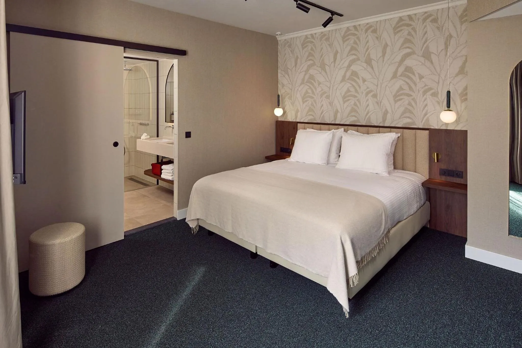 Bed in Van der Valk Hotel Park Lane Antwerpen