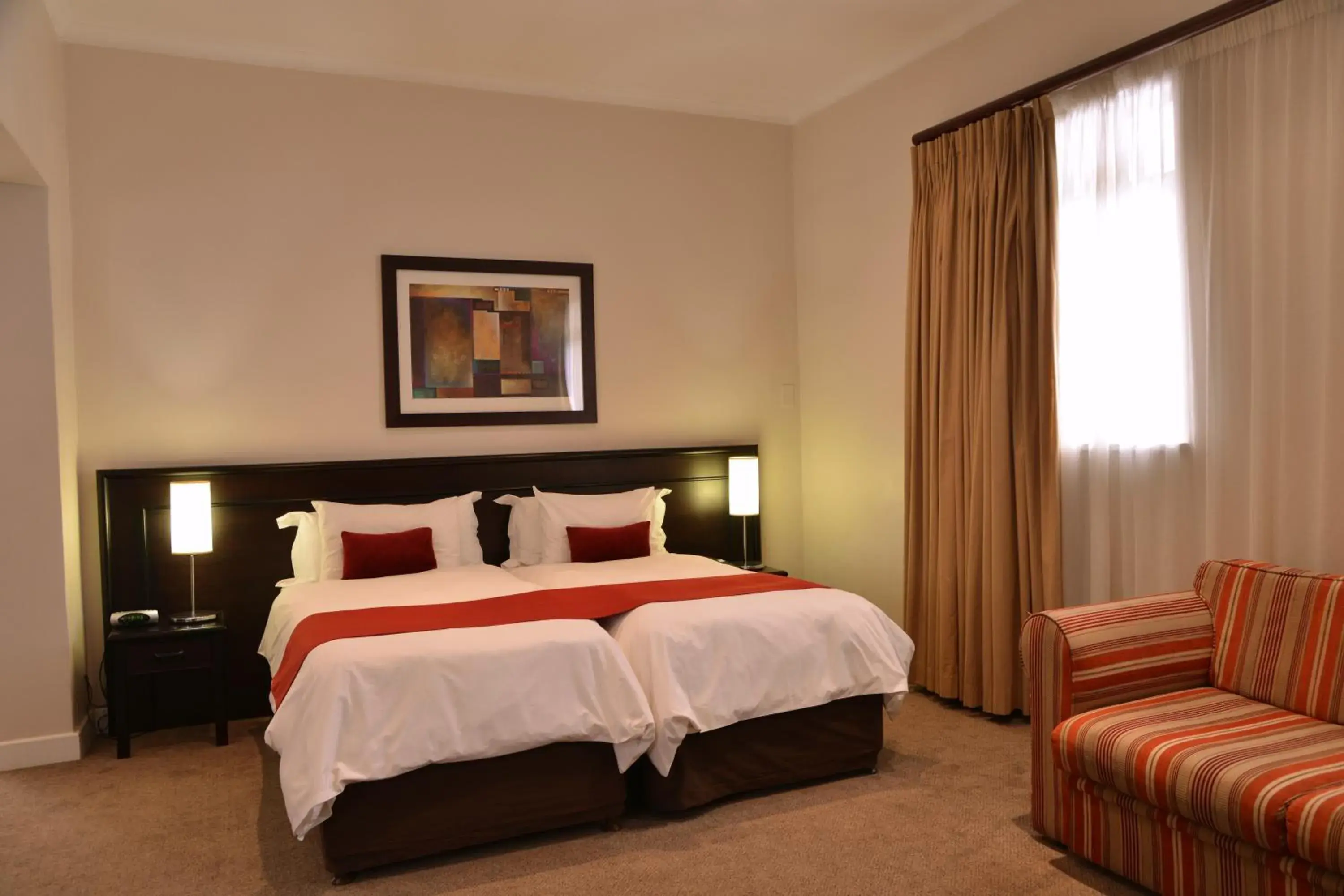 Deluxe Twin Room in Protea Hotel by Marriott Worcester Cumberland Deluxe Twin Room in Protea Hotel by Marriott Worcester Cumberland