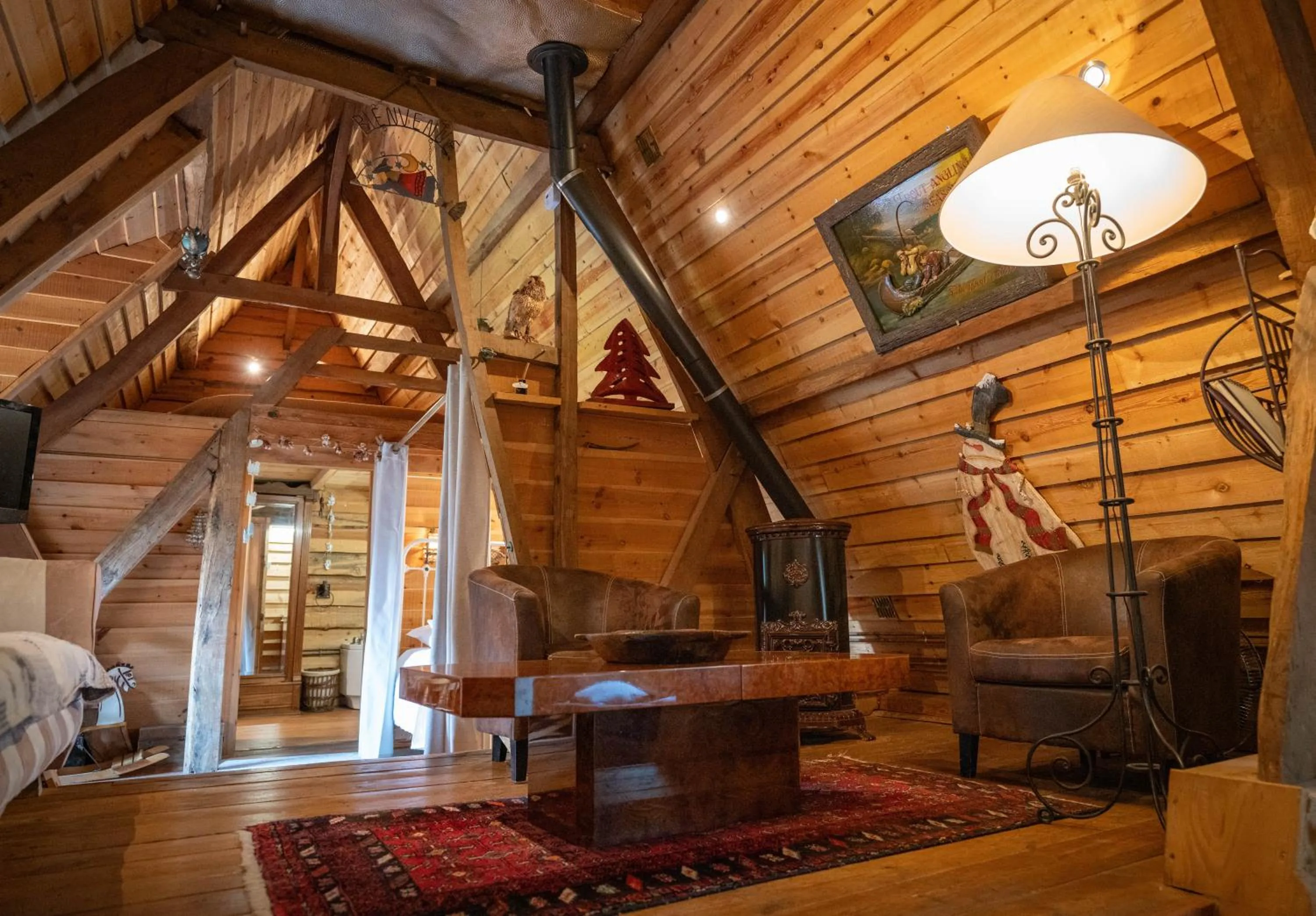 Living room in La Ferme des Templiers de Fléchinelle