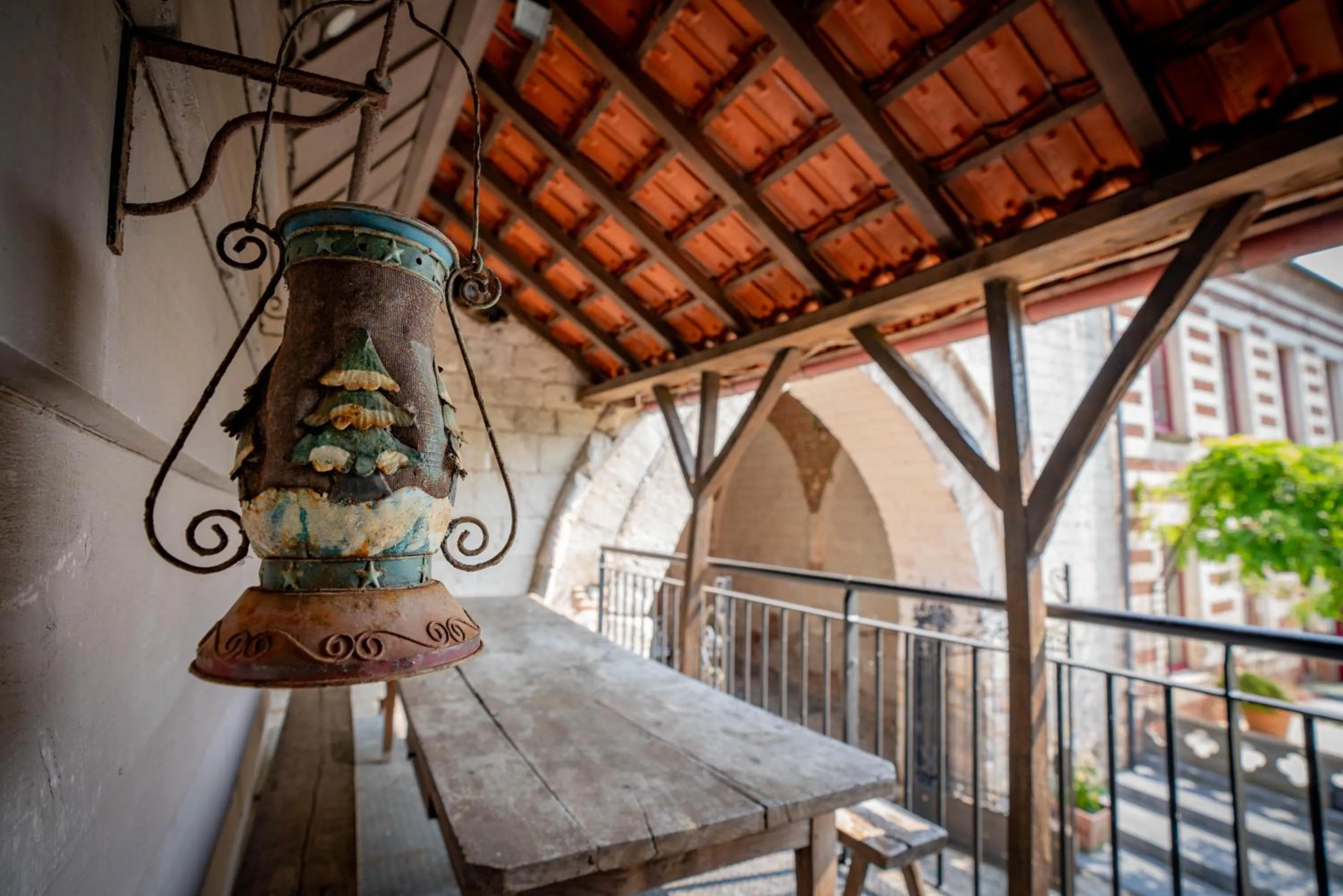 Balcony/Terrace in La Ferme des Templiers de Fléchinelle