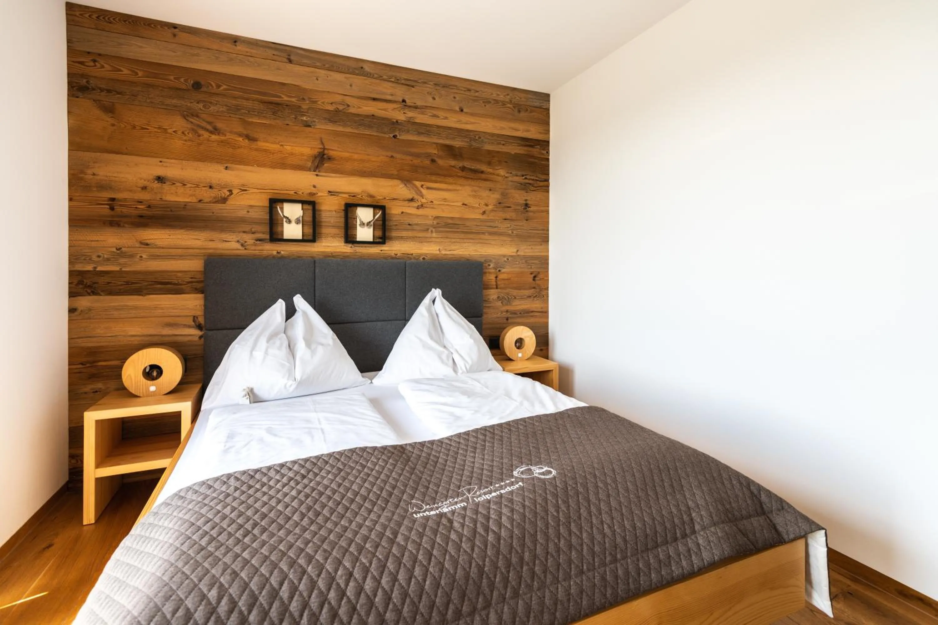 Bedroom, Bed in Weingarten-Resort Unterlamm Loipersdorf - ADULTS ONLY