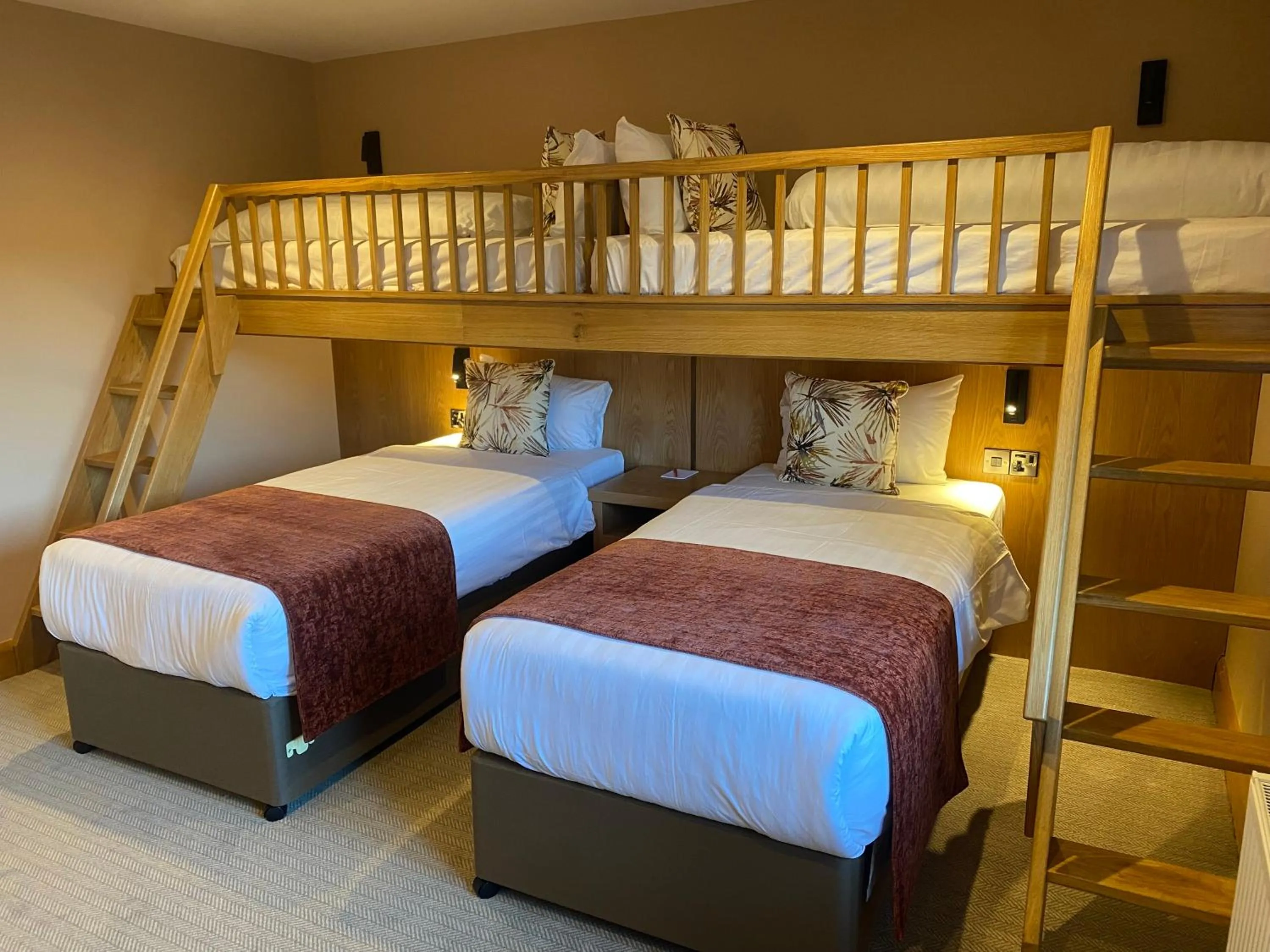 bunk bed, Bed in Belmore Court & Motel