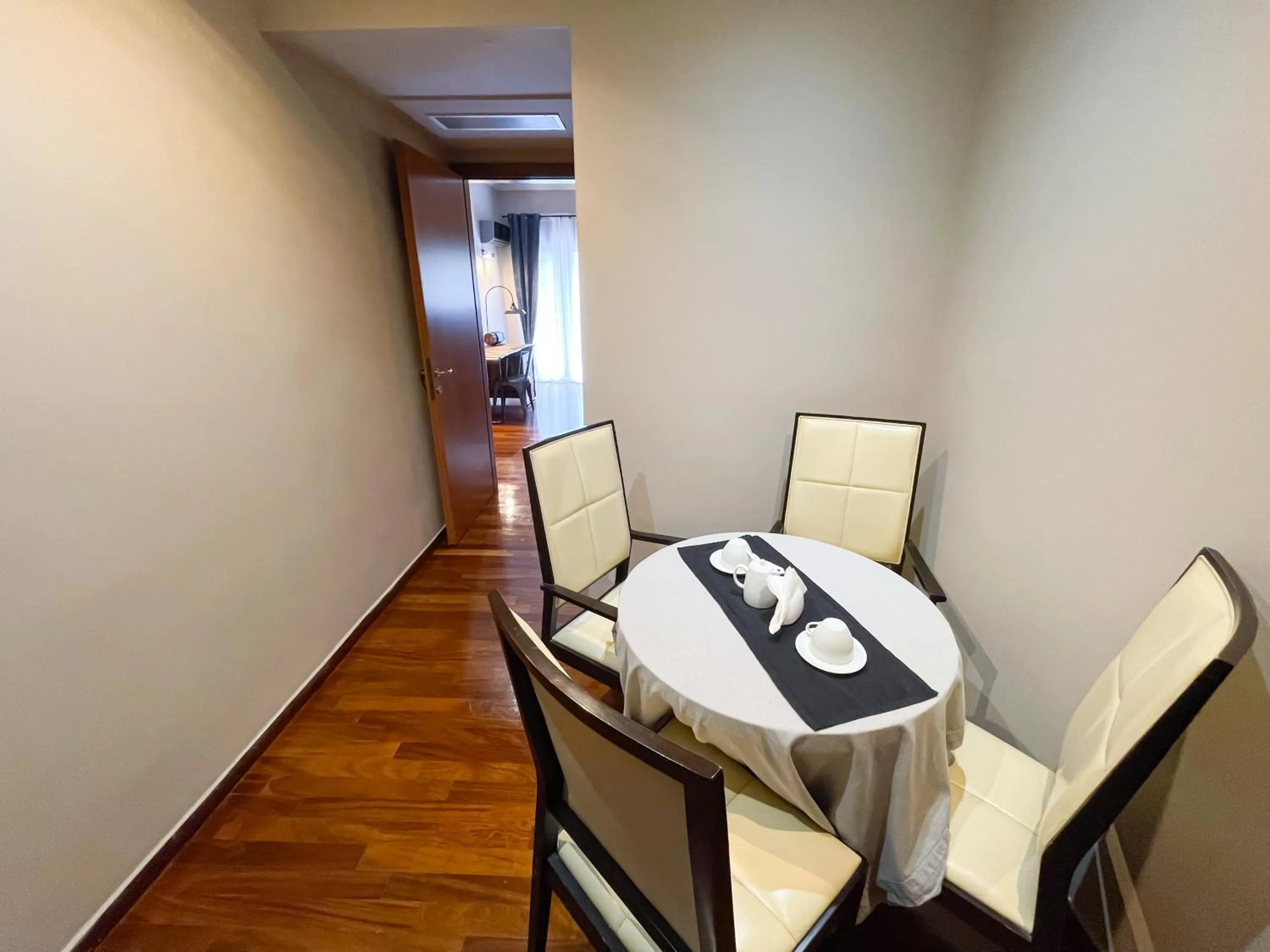 Dining area in Andromeda Suites