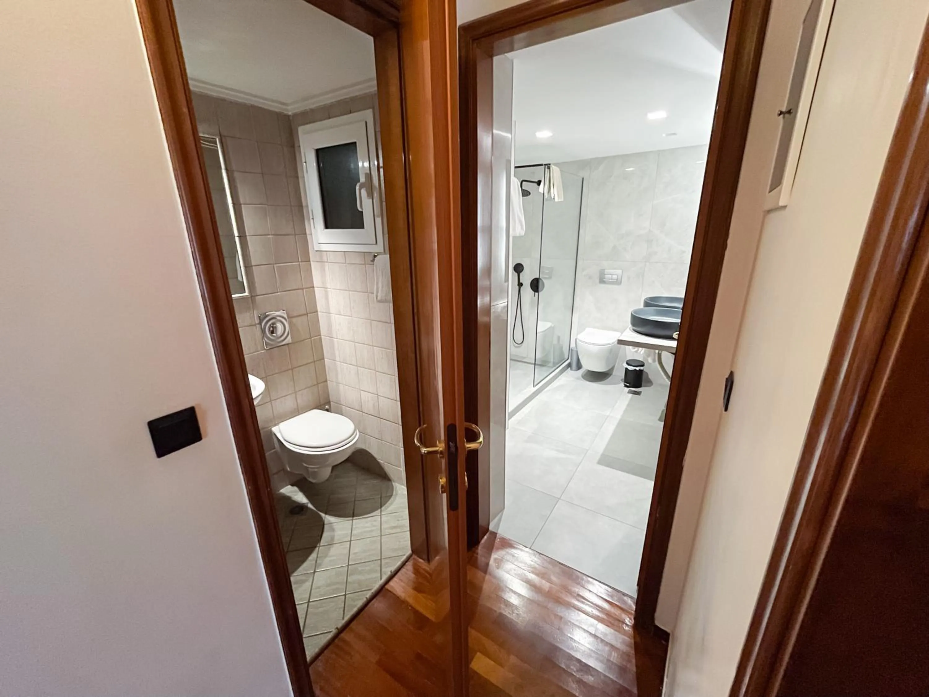 Shower in Andromeda Suites