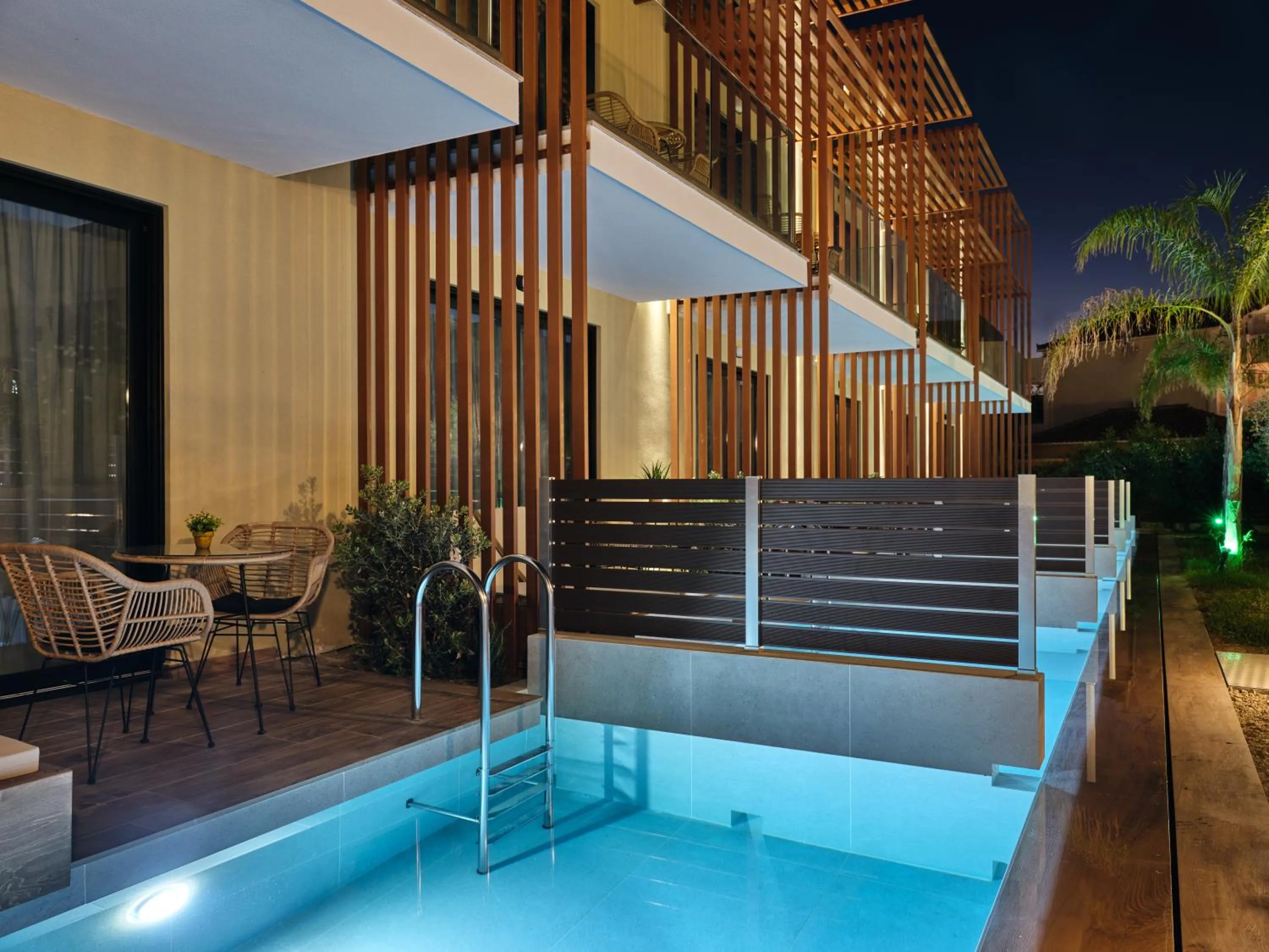 Swimming pool in Letsos Hotel