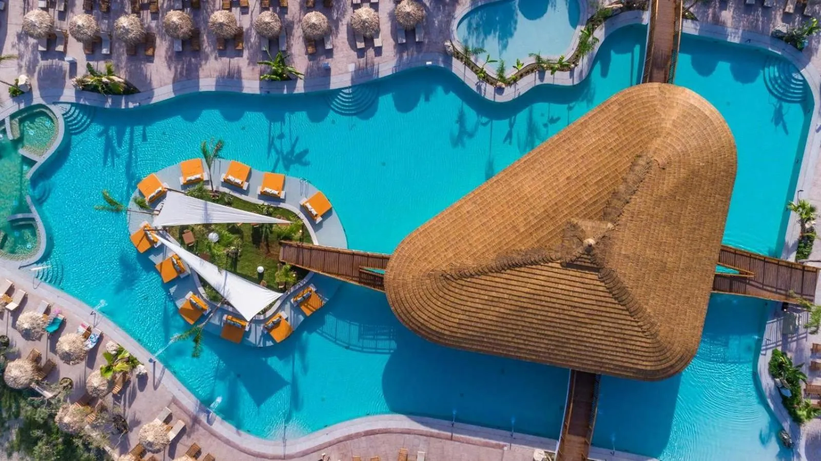 Bird's eye view in Letsos Hotel