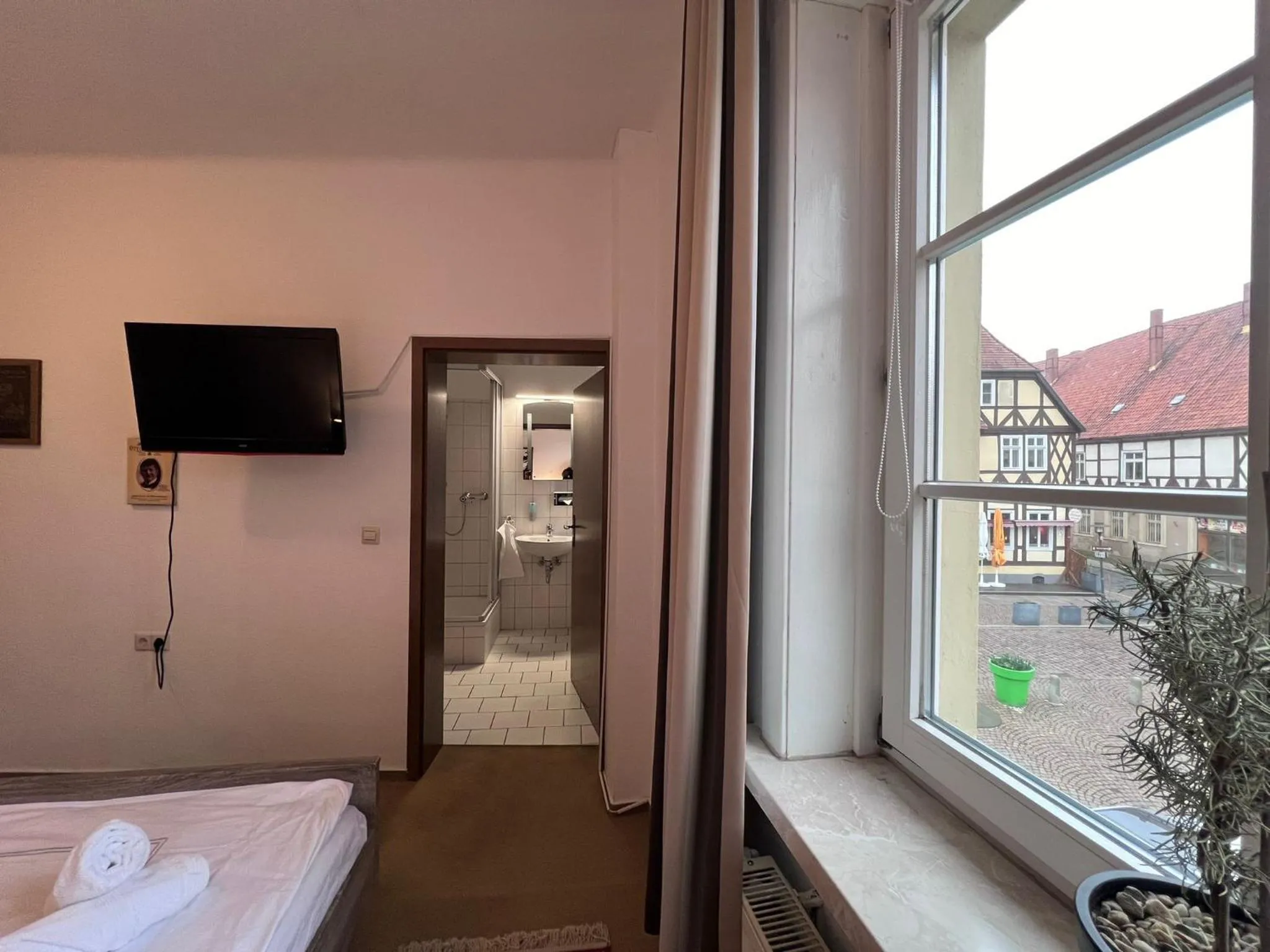 Bed in Hotel Doko Gardelegen