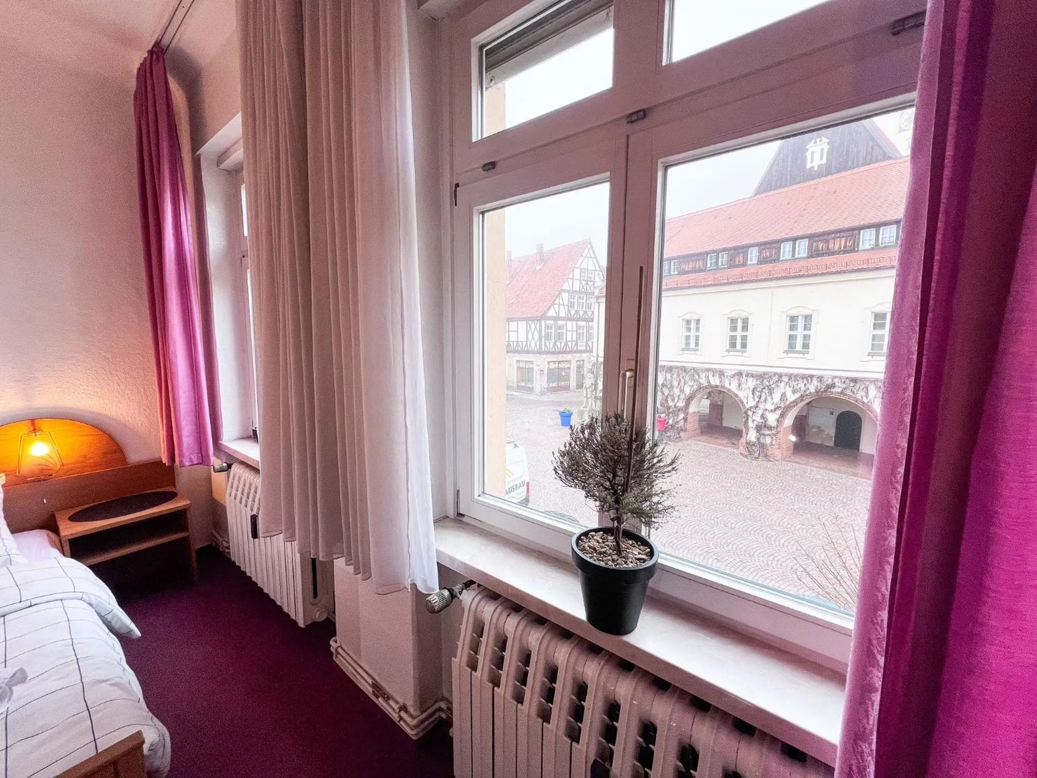 Bed in Hotel Doko Gardelegen