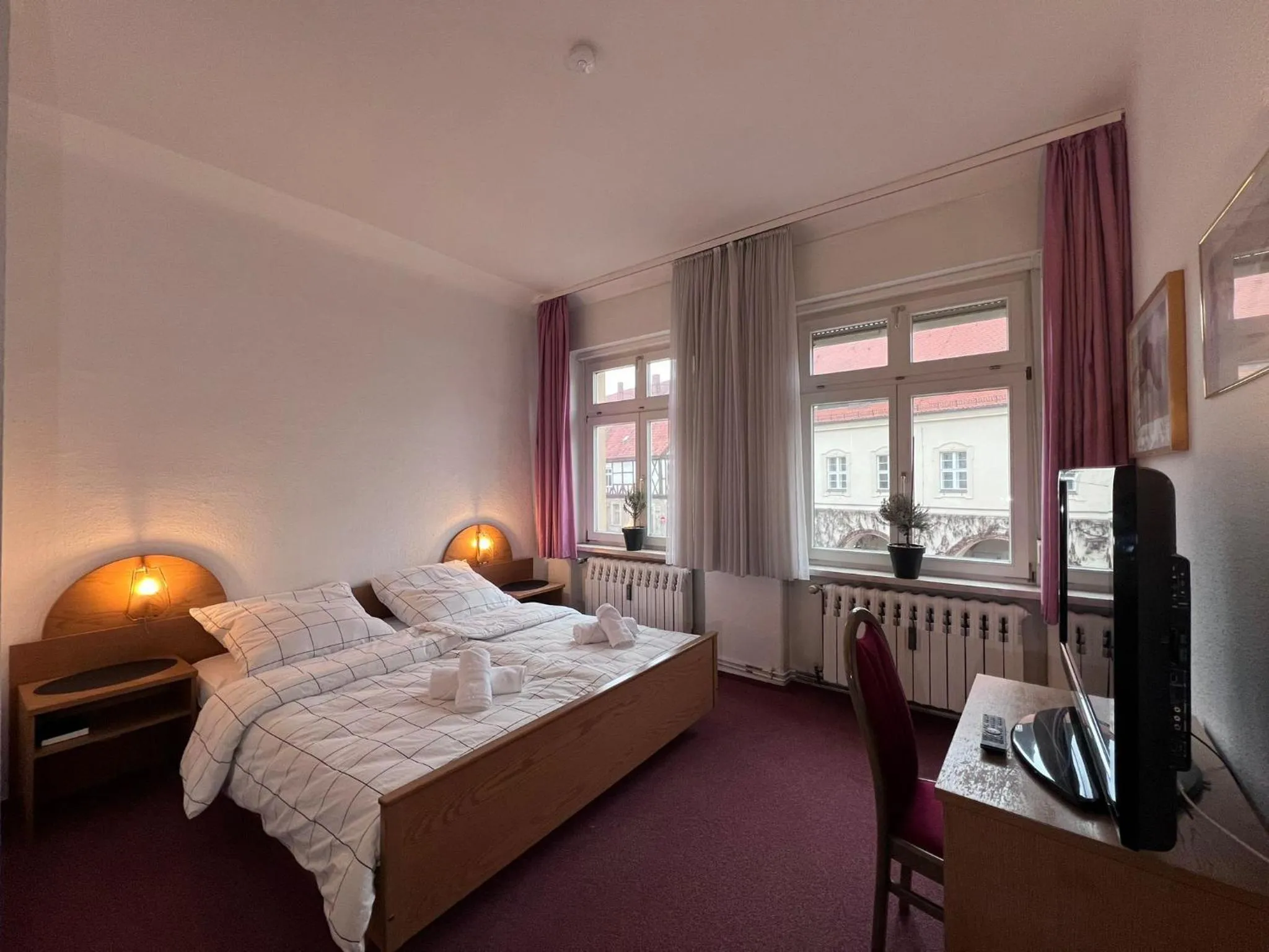 Bed in Hotel Doko Gardelegen